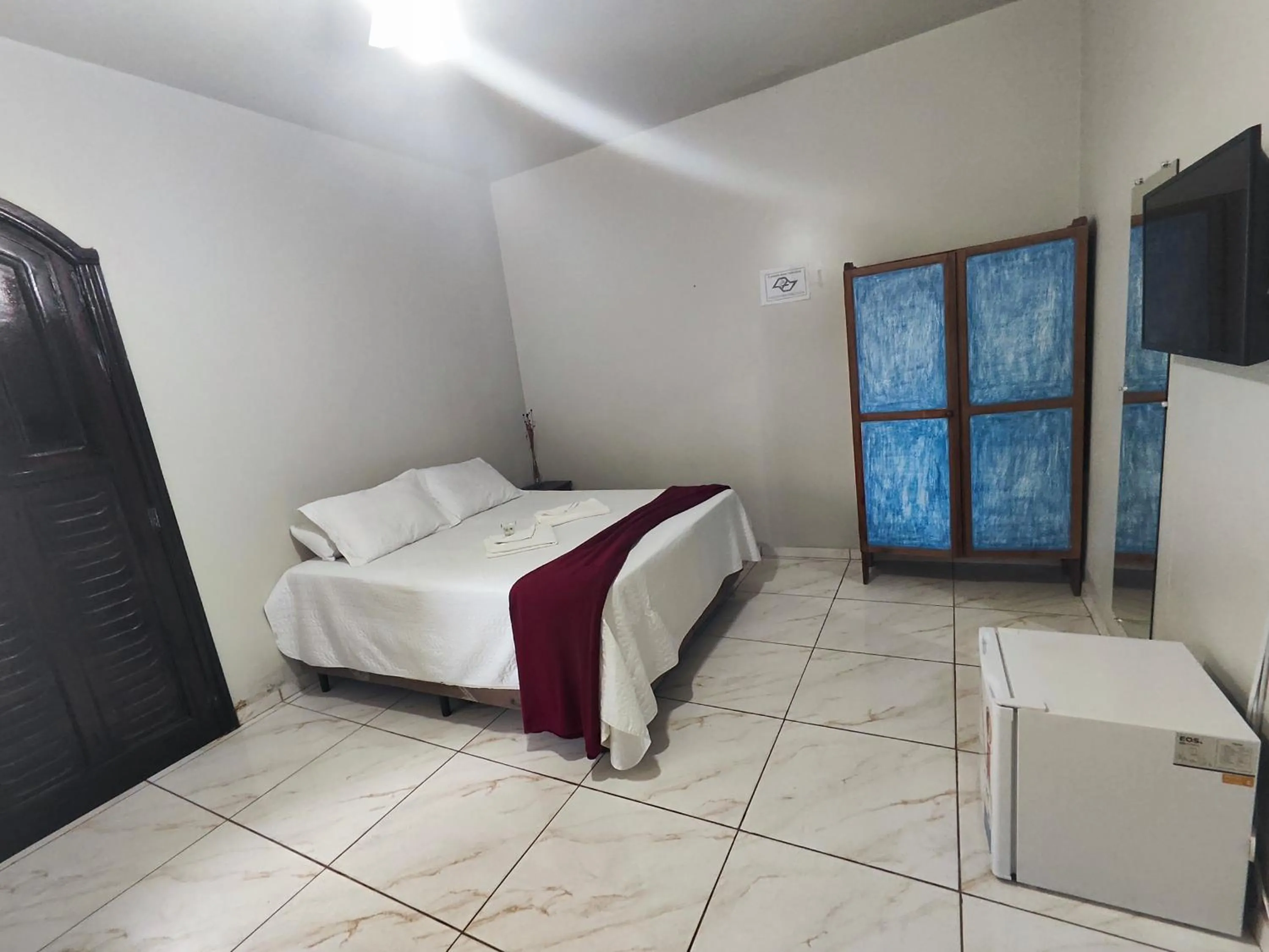 Bed in Pousada Sinhá Moça