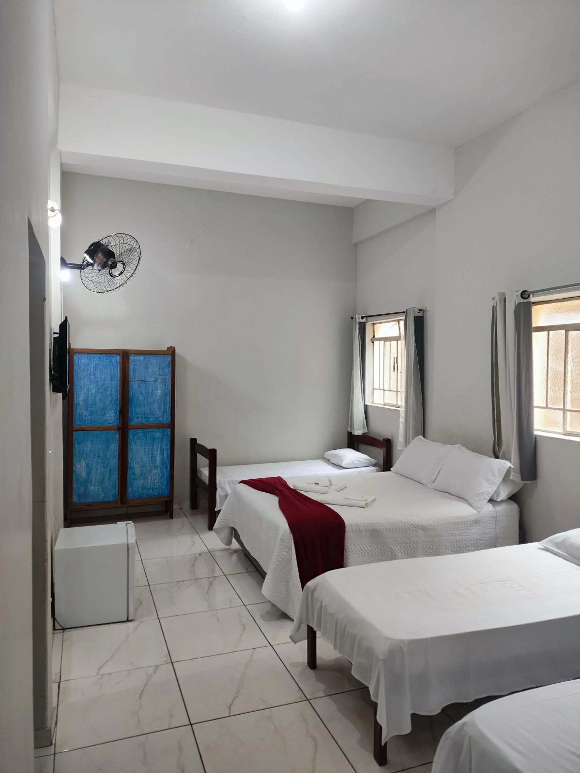 Bed in Pousada Sinhá Moça