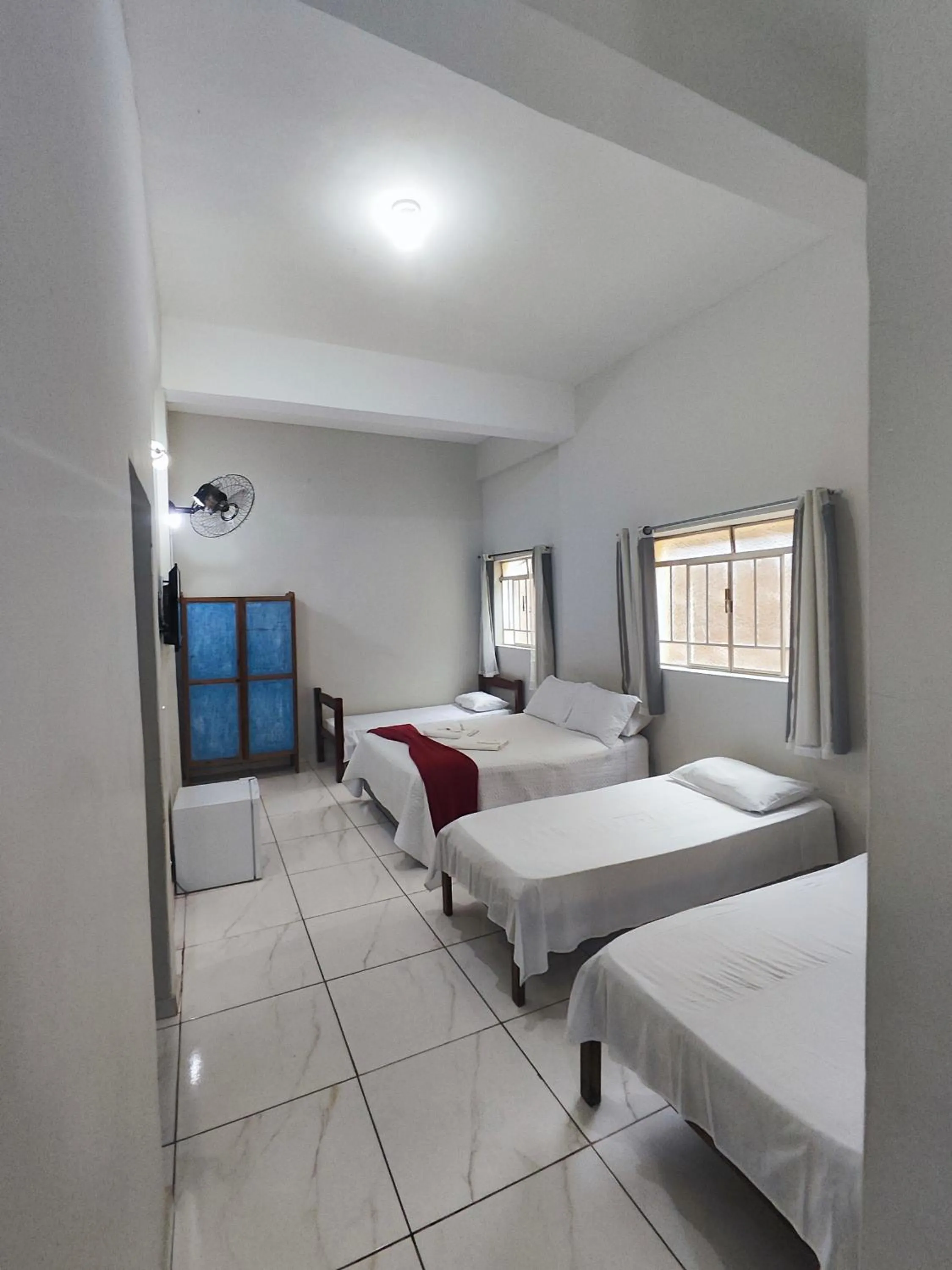 Bed in Pousada Sinhá Moça