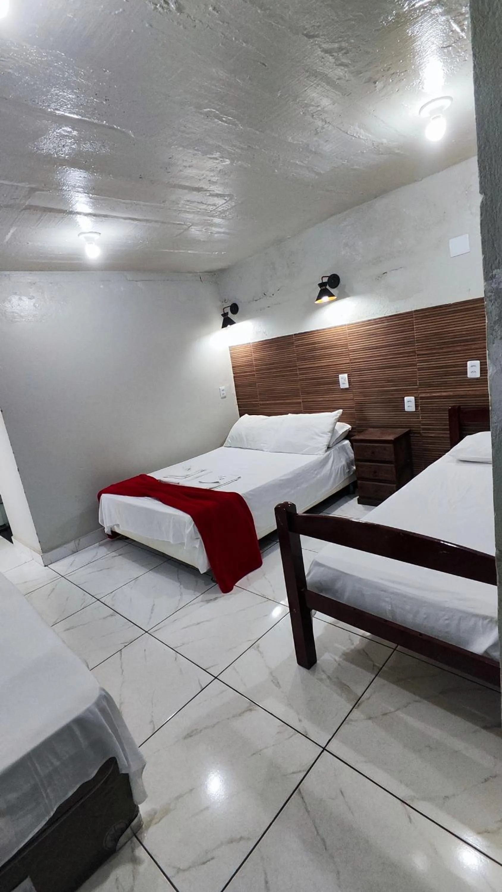 Bed in Pousada Sinhá Moça