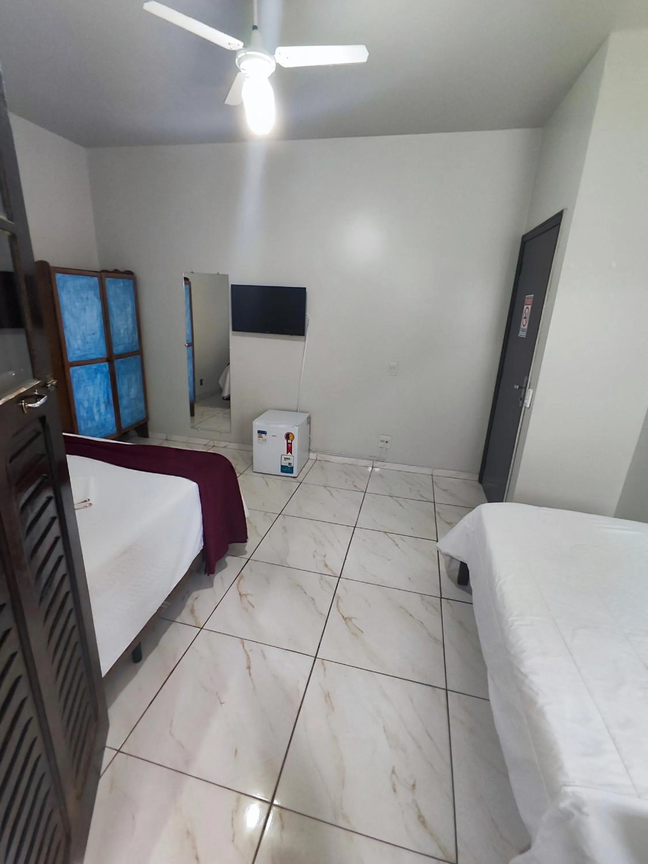 Bed in Pousada Sinhá Moça