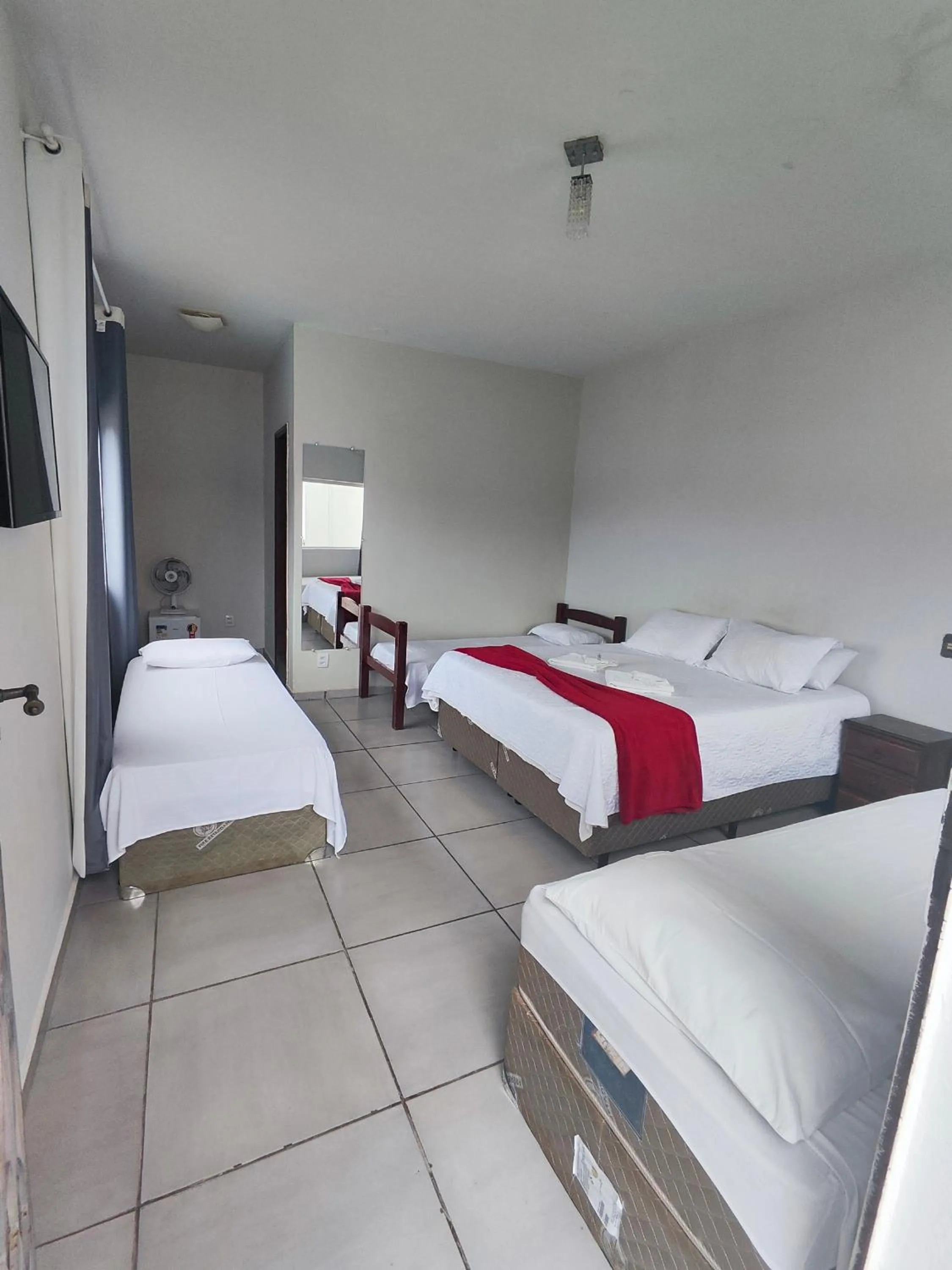 Bed in Pousada Sinhá Moça