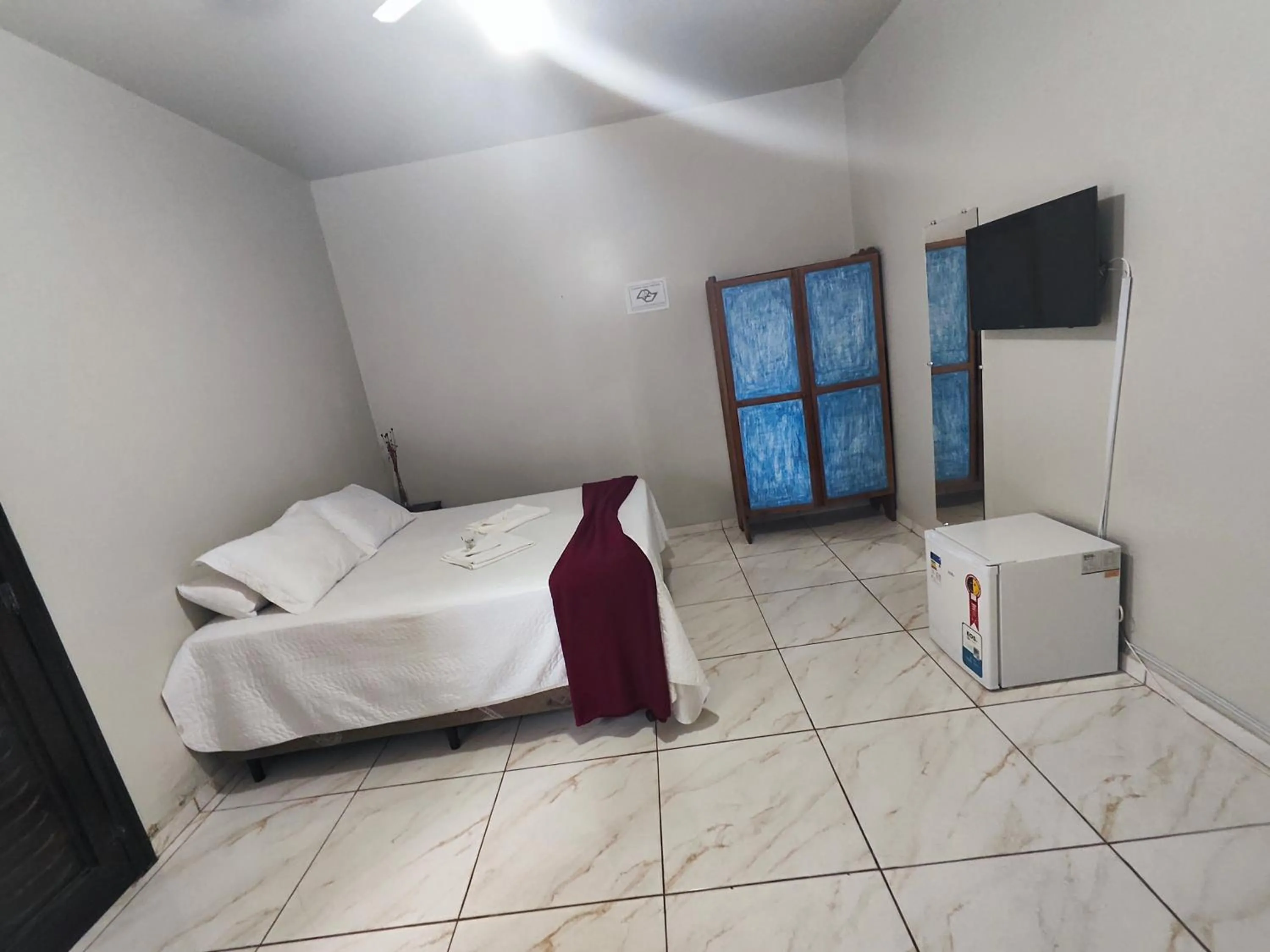 Bed in Pousada Sinhá Moça