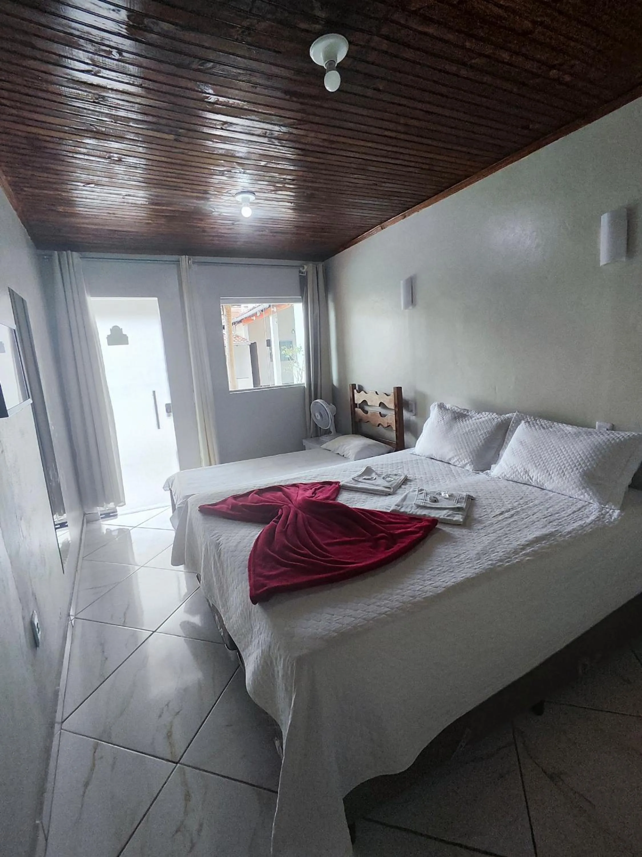Bed in Pousada Sinhá Moça