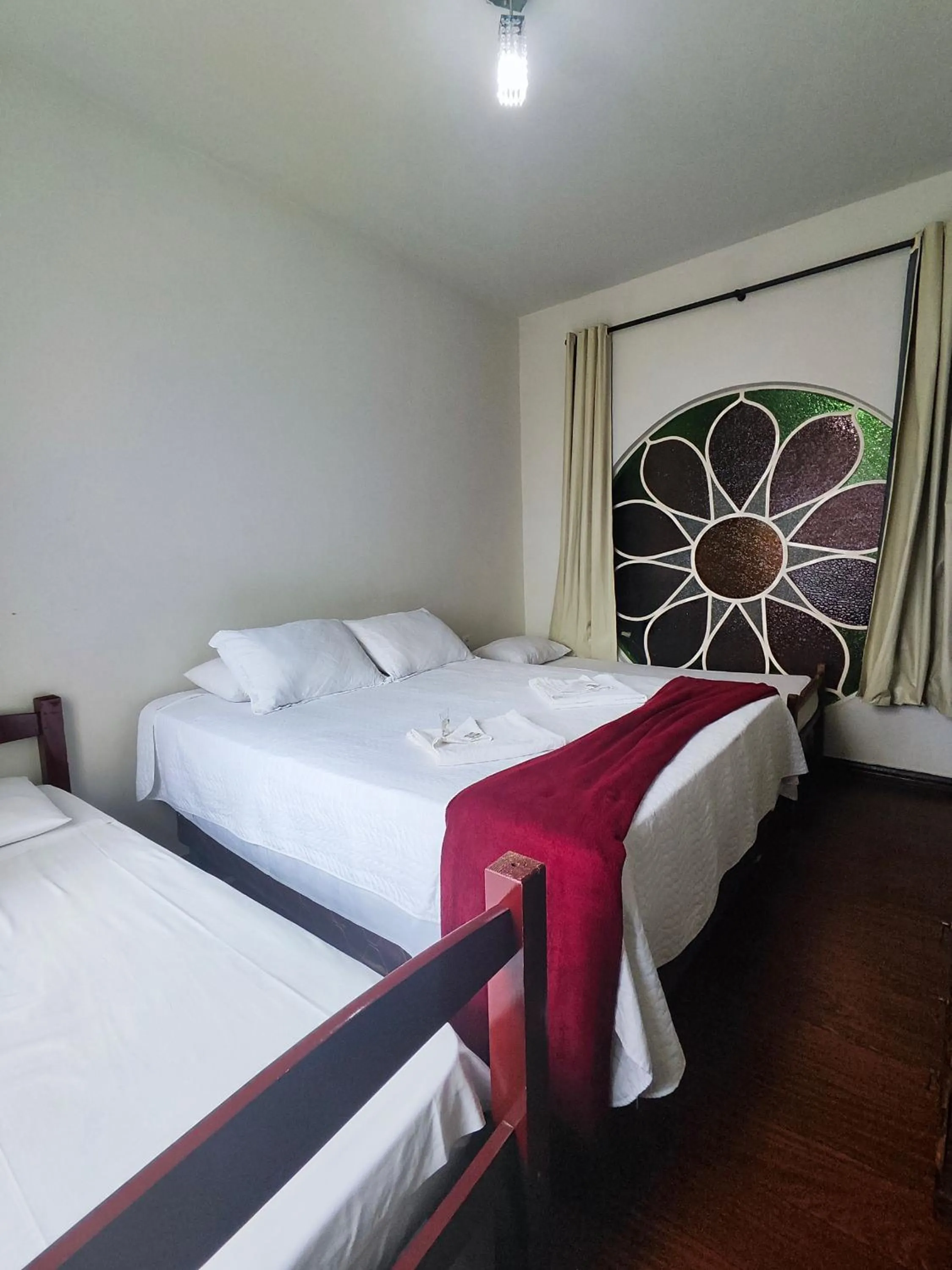 Bed in Pousada Sinhá Moça