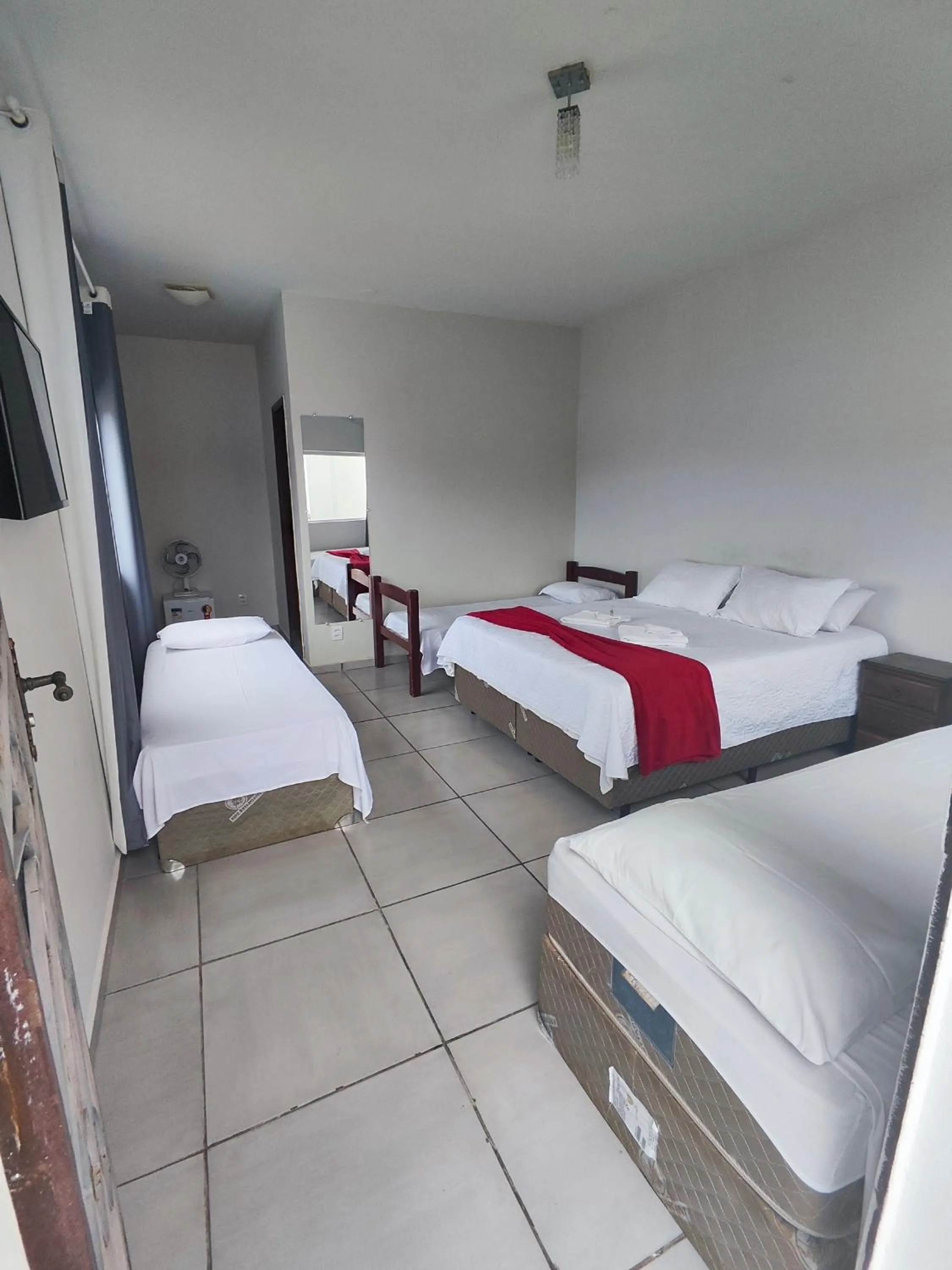 Bed in Pousada Sinhá Moça