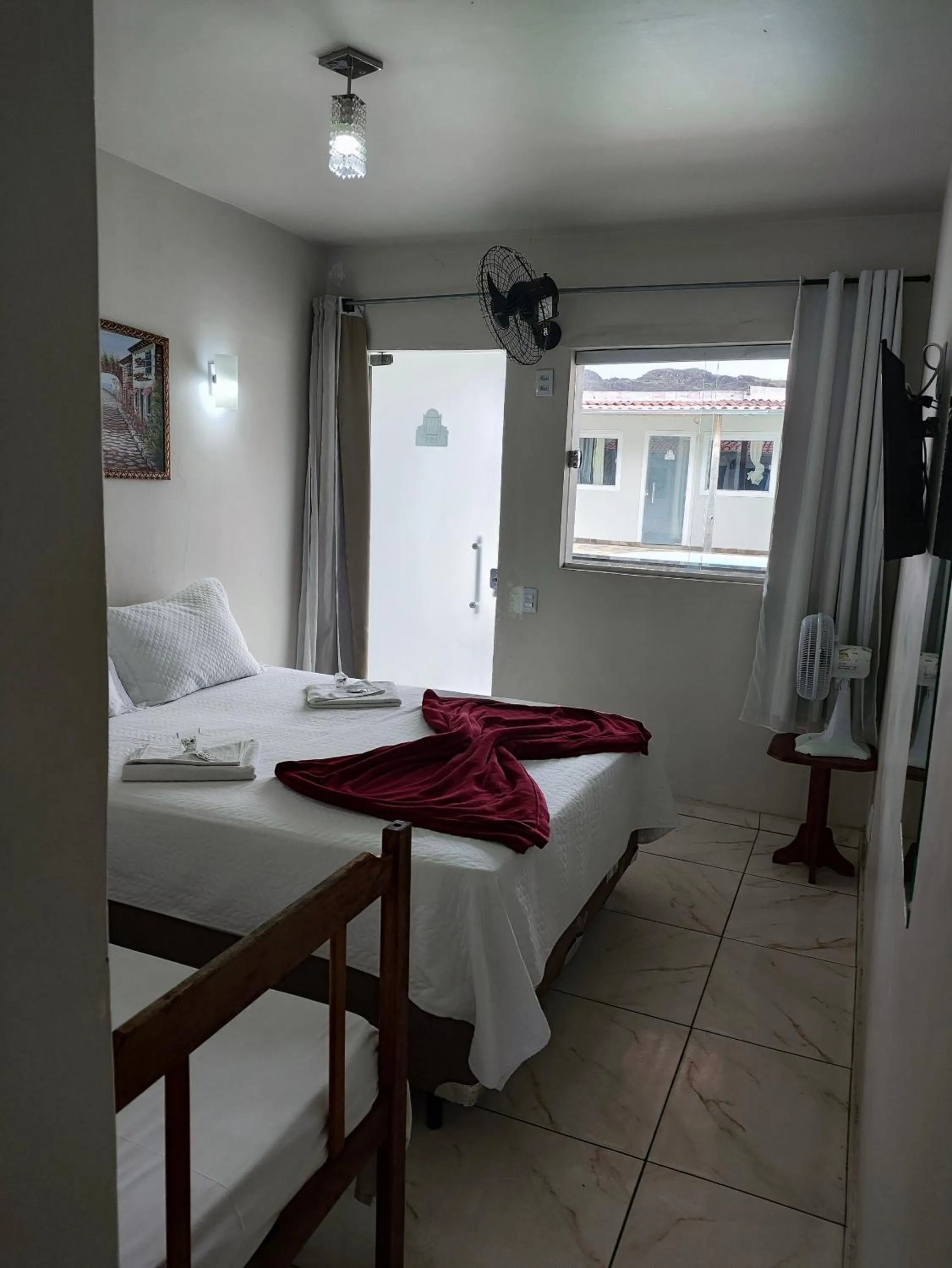 Bed in Pousada Sinhá Moça