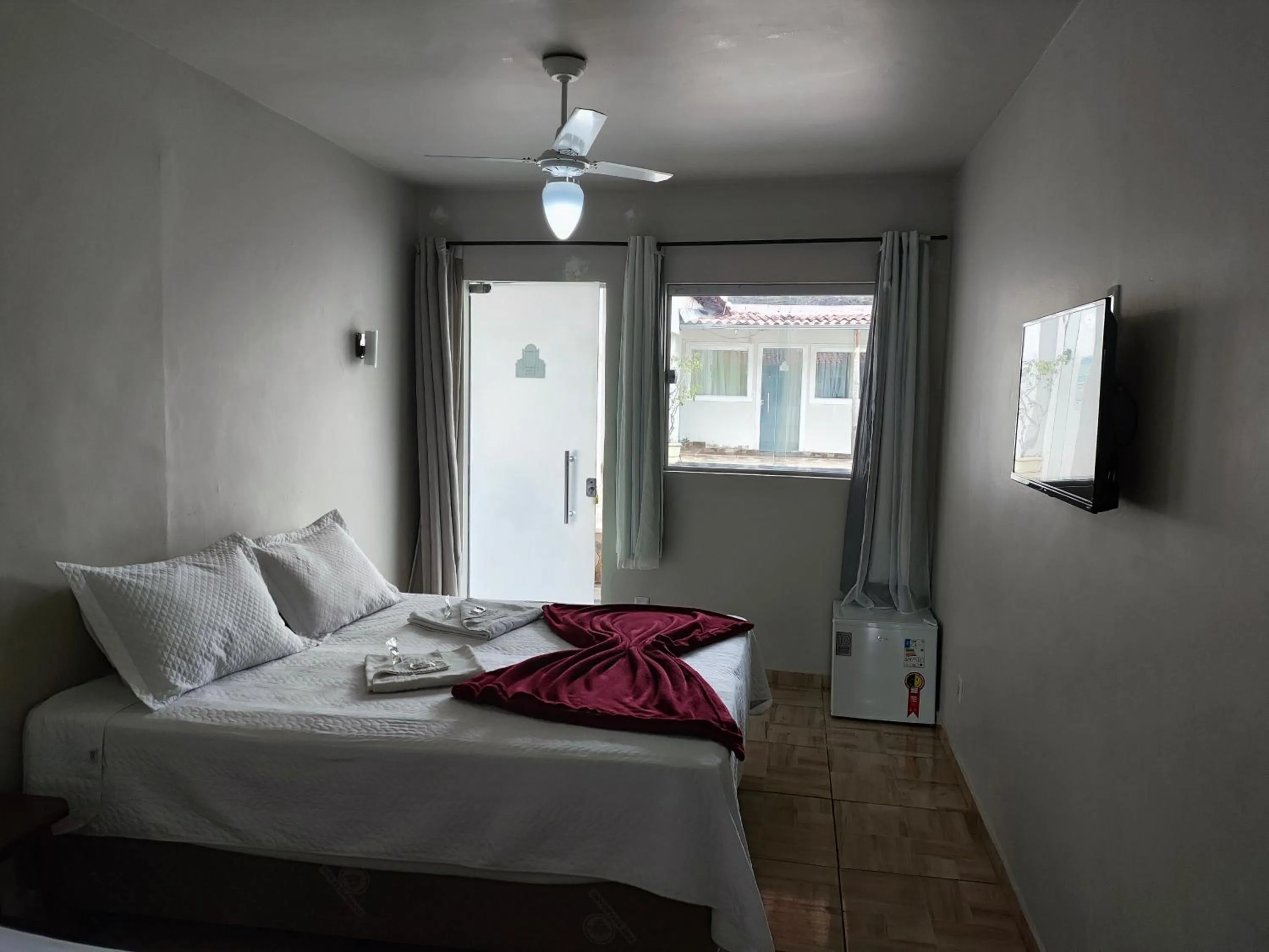 Bed in Pousada Sinhá Moça