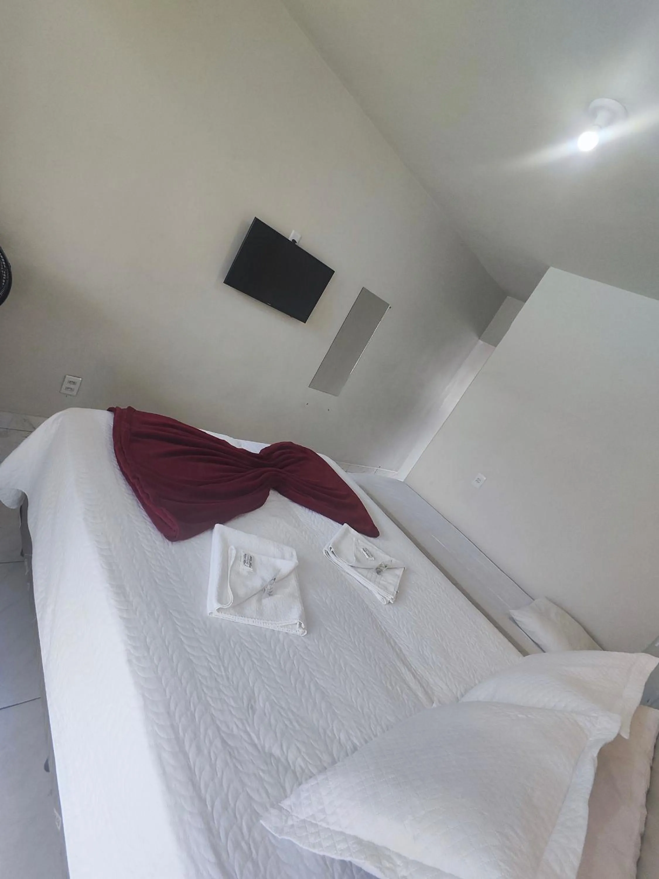 Bed in Pousada Sinhá Moça
