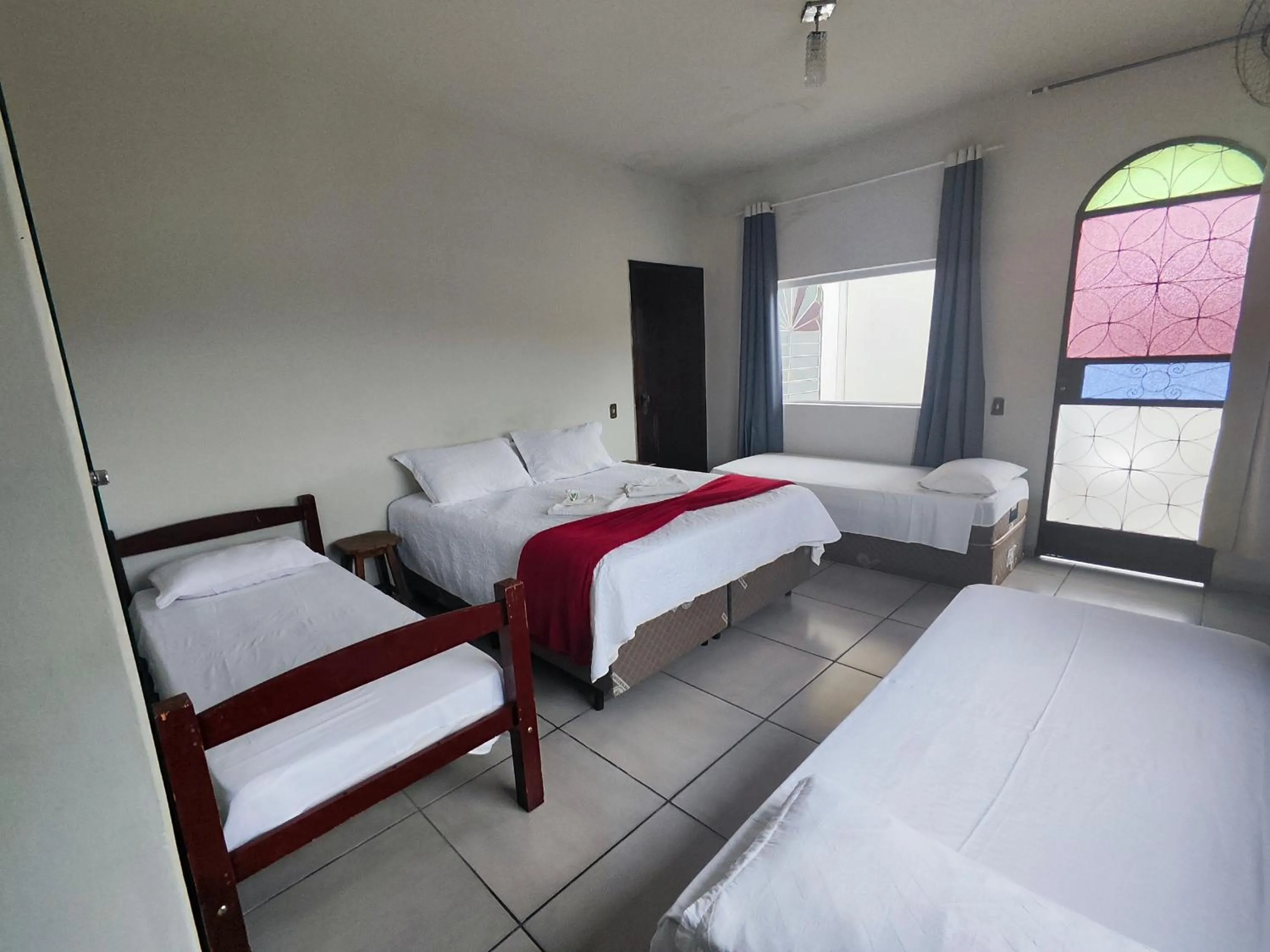 Bed in Pousada Sinhá Moça