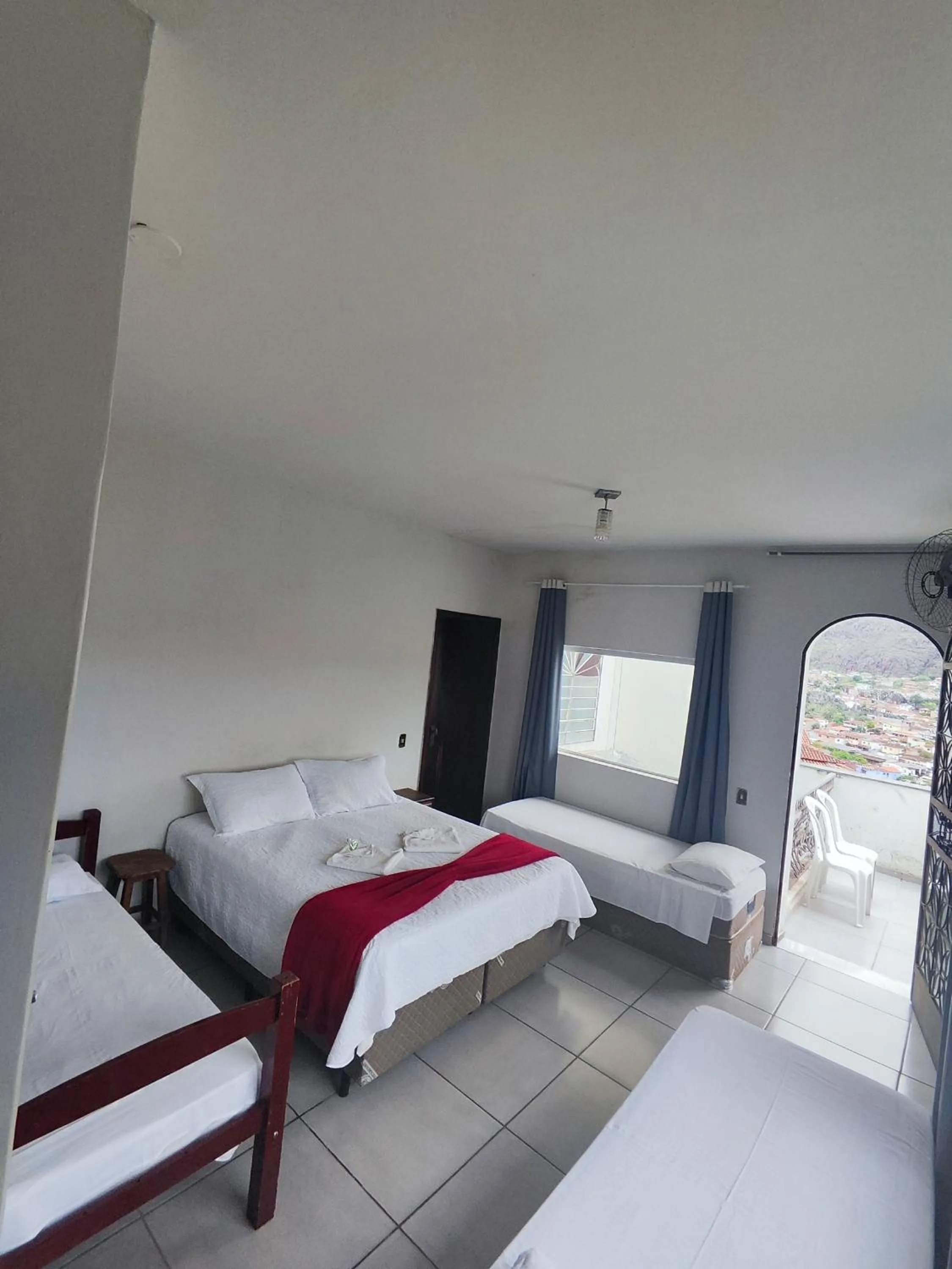Bed in Pousada Sinhá Moça