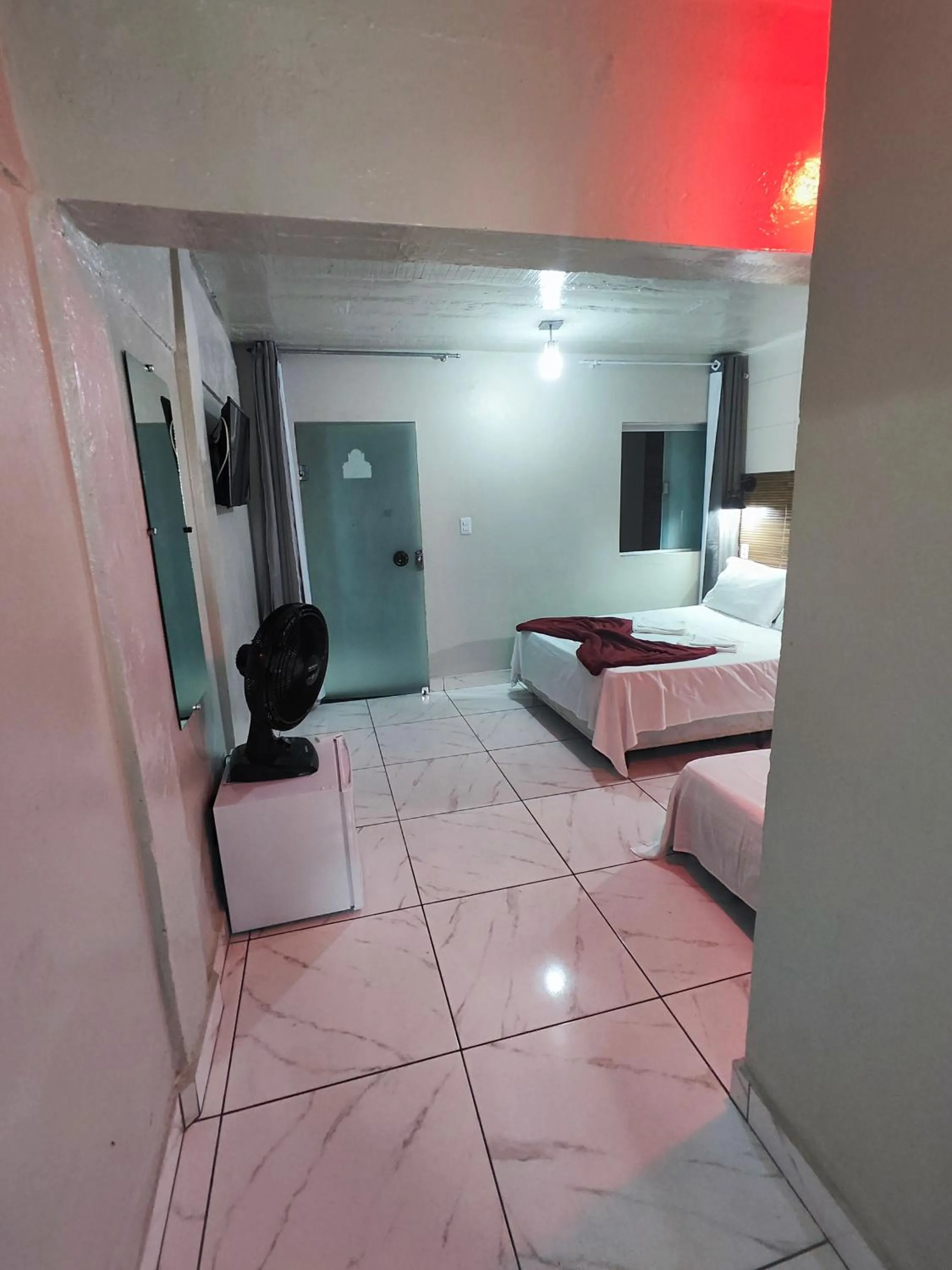 Bed in Pousada Sinhá Moça