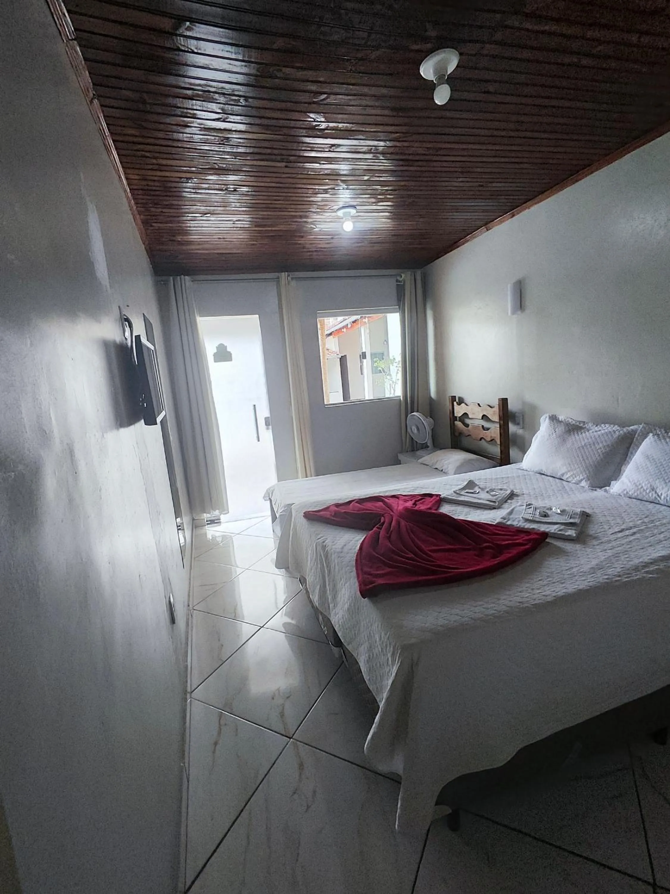 Bed in Pousada Sinhá Moça