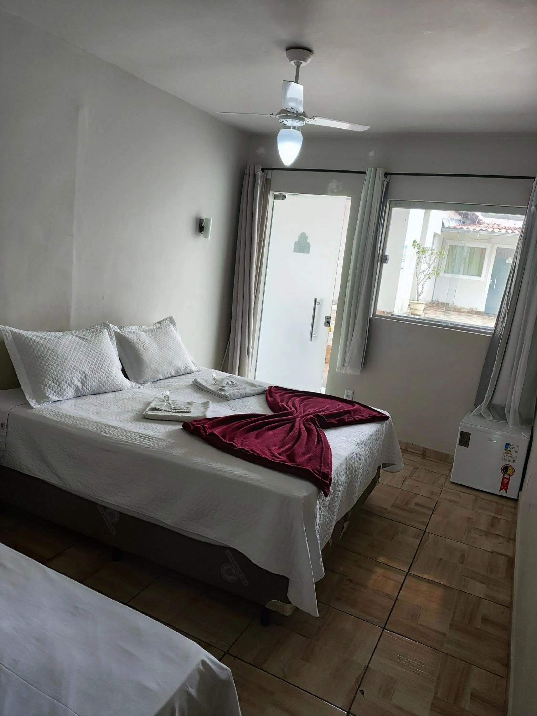 Bed in Pousada Sinhá Moça