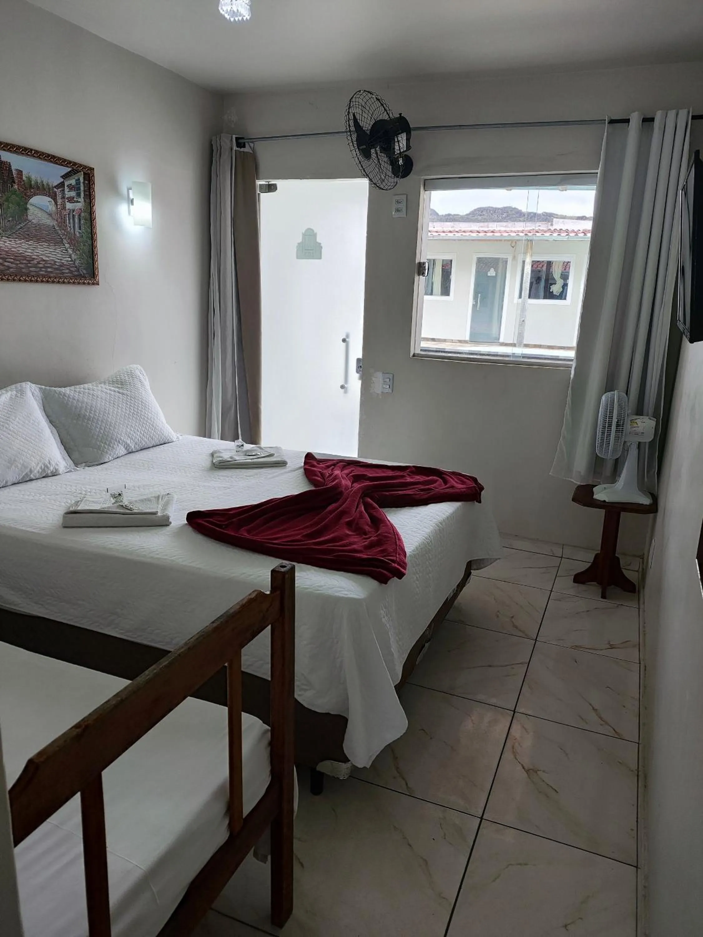 Bed in Pousada Sinhá Moça