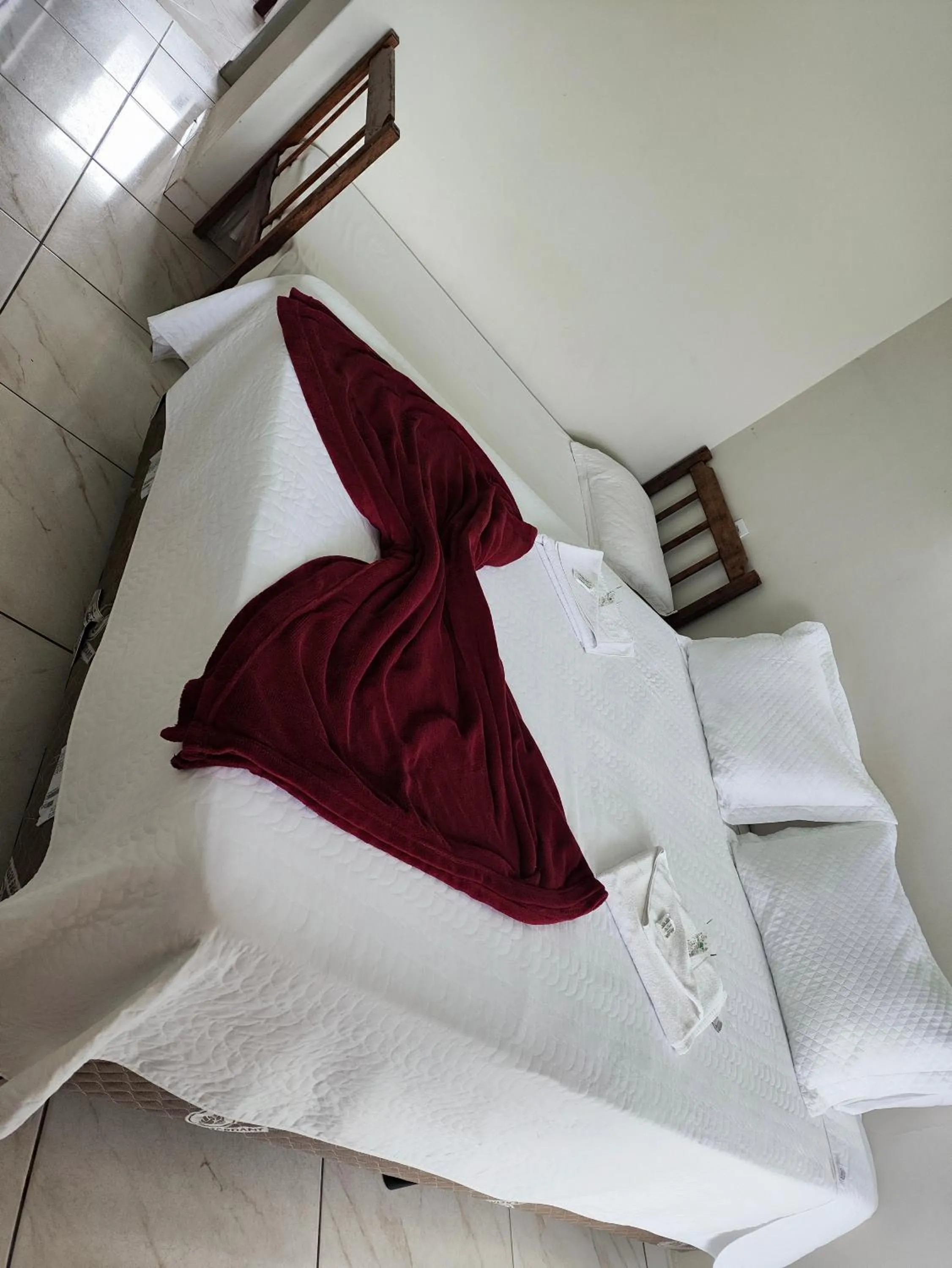 Bed in Pousada Sinhá Moça