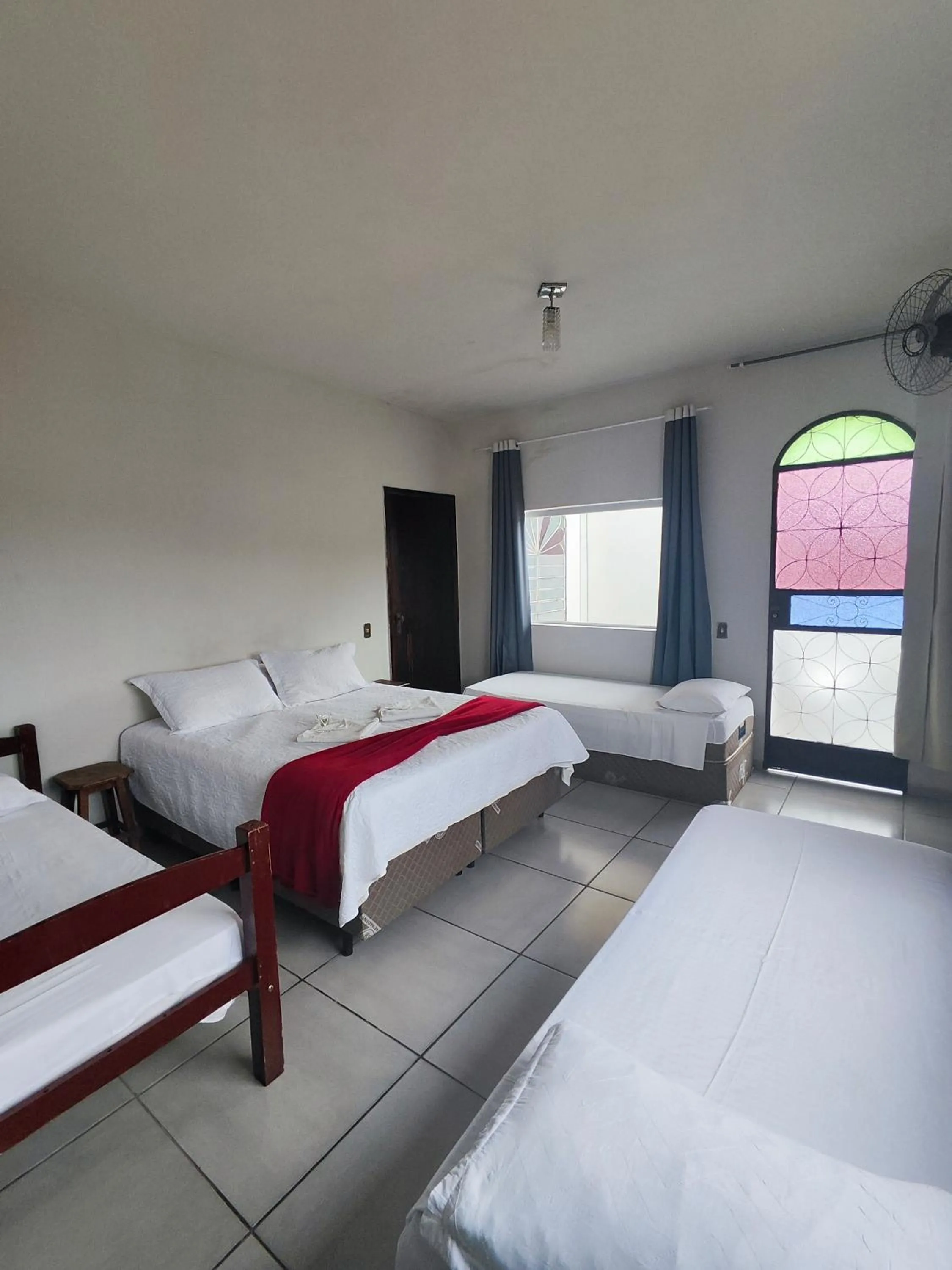 Bed in Pousada Sinhá Moça