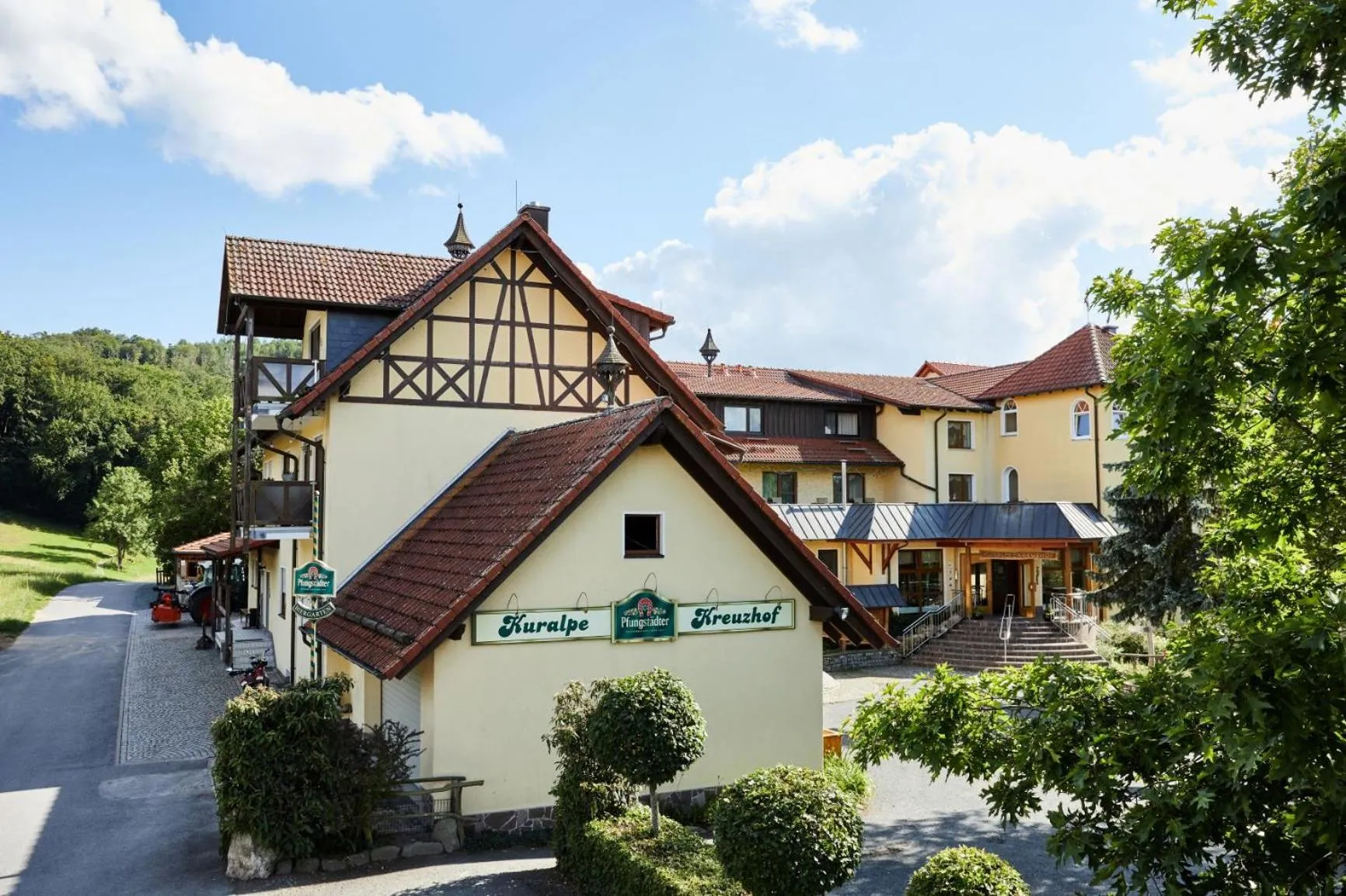 Property building in Landhotel Kuralpe Kreuzhof