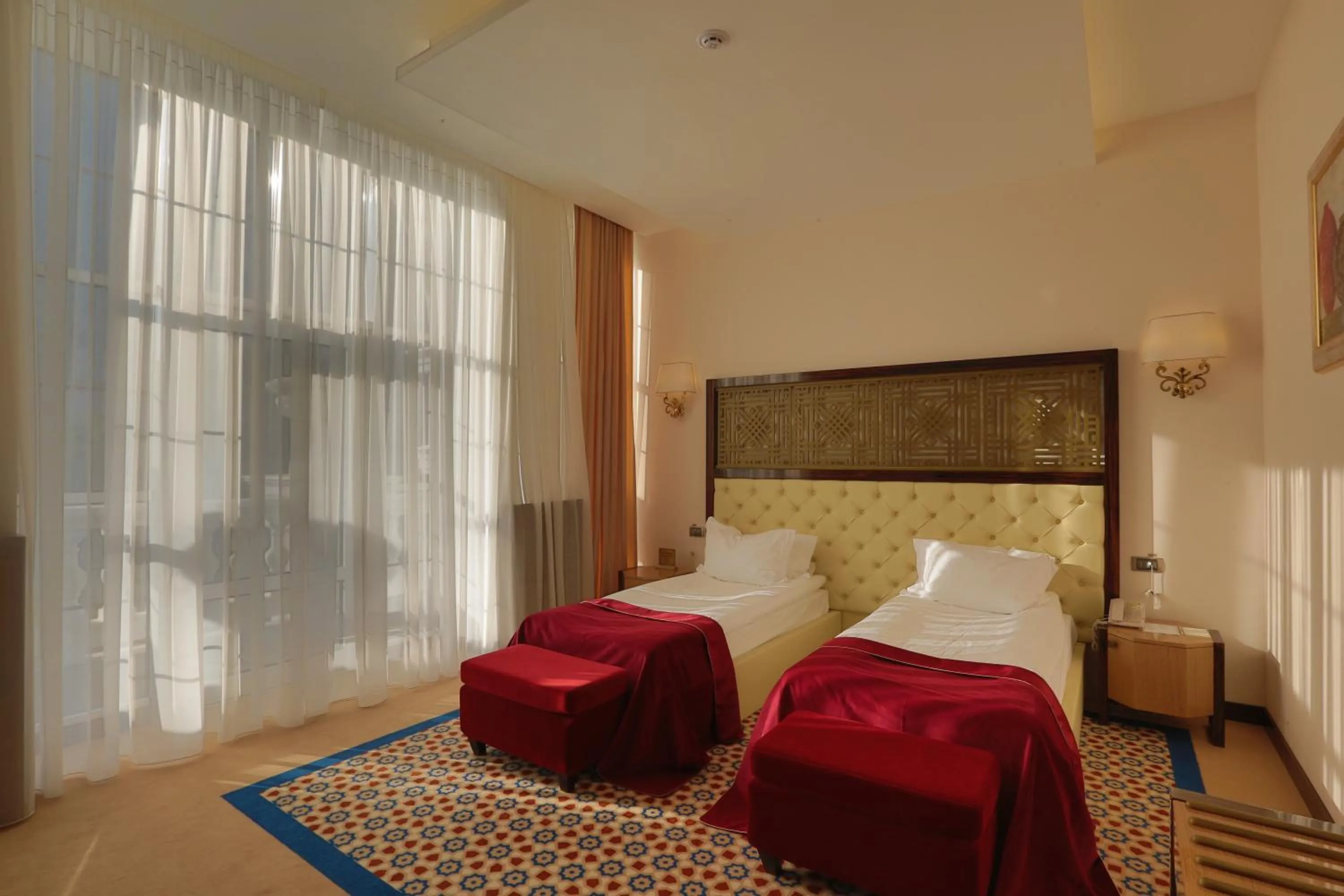 Bed in KADORR Hotel Resort & Spa