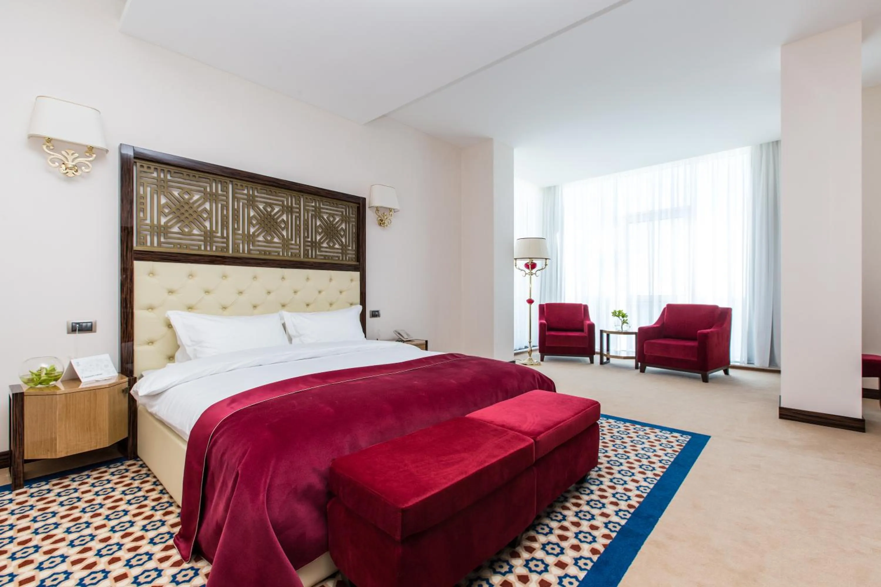 Bed in KADORR Hotel Resort & Spa