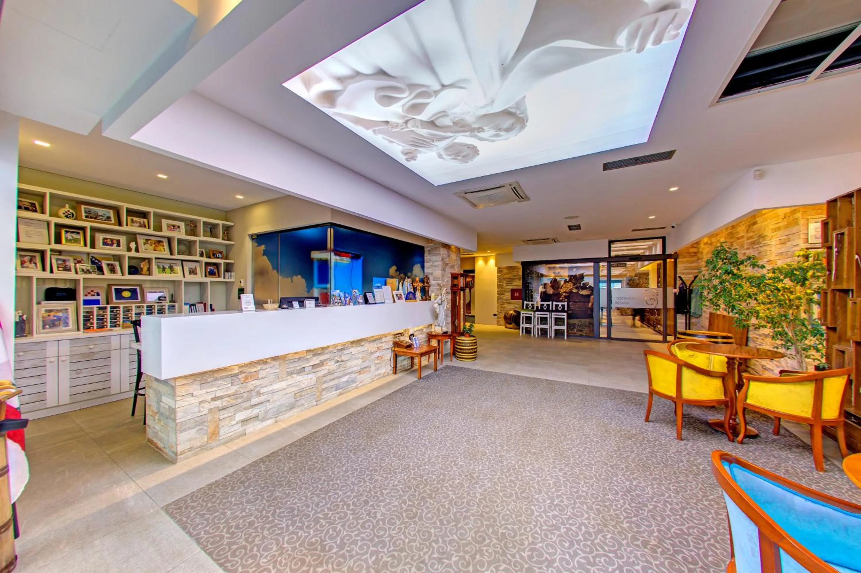 Lobby or reception in Hotel Villa Regina