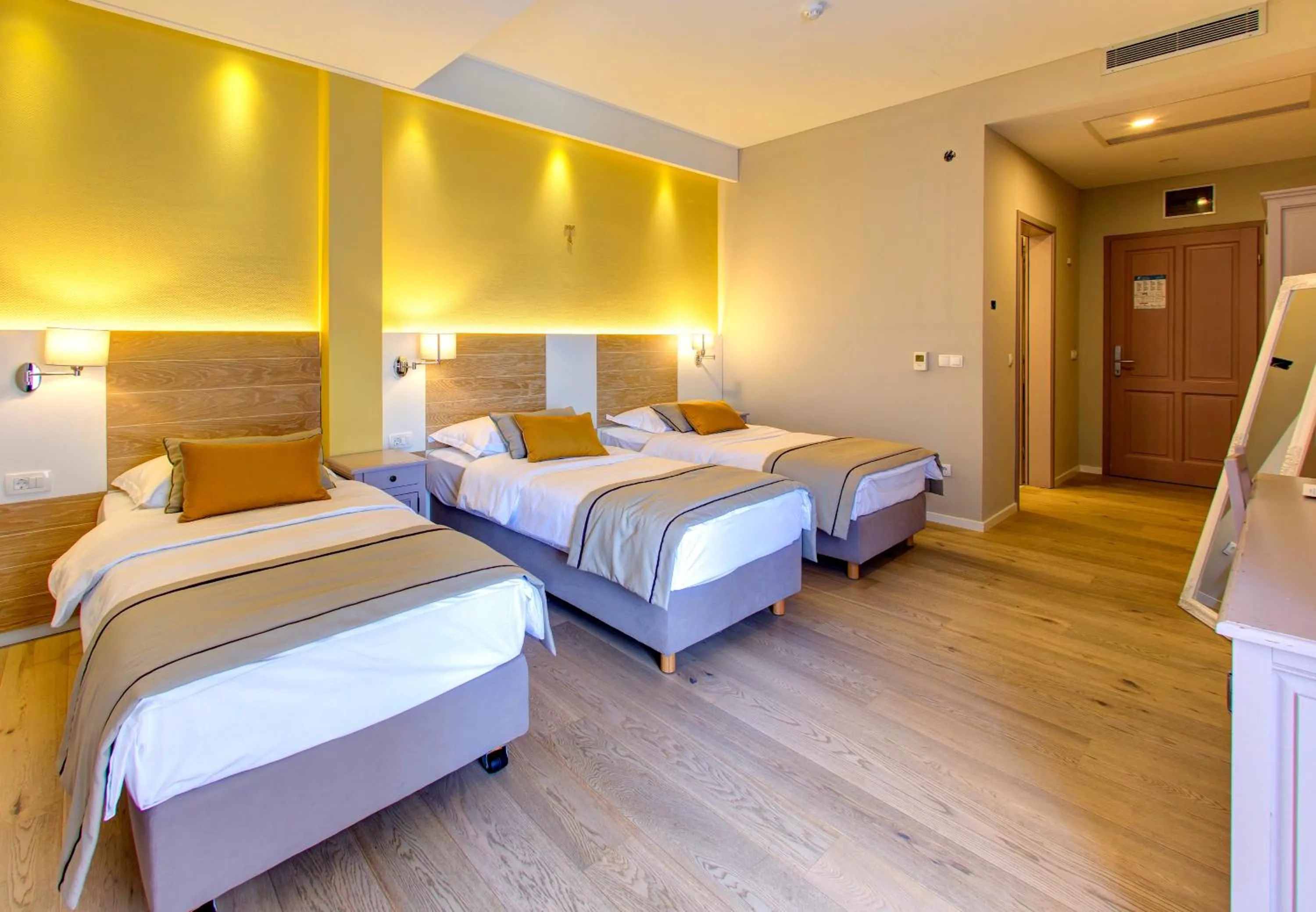 Bed in Hotel Villa Regina