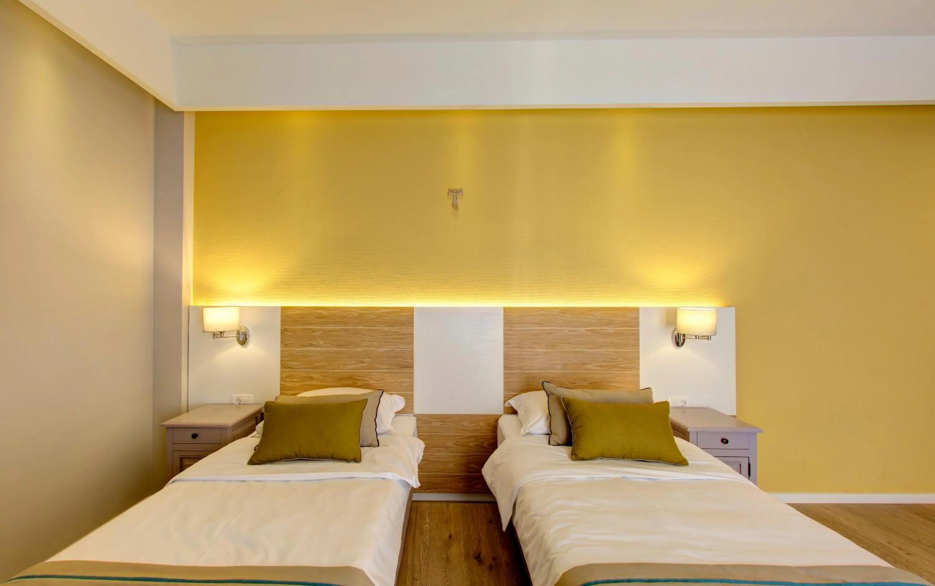 Bed in Hotel Villa Regina