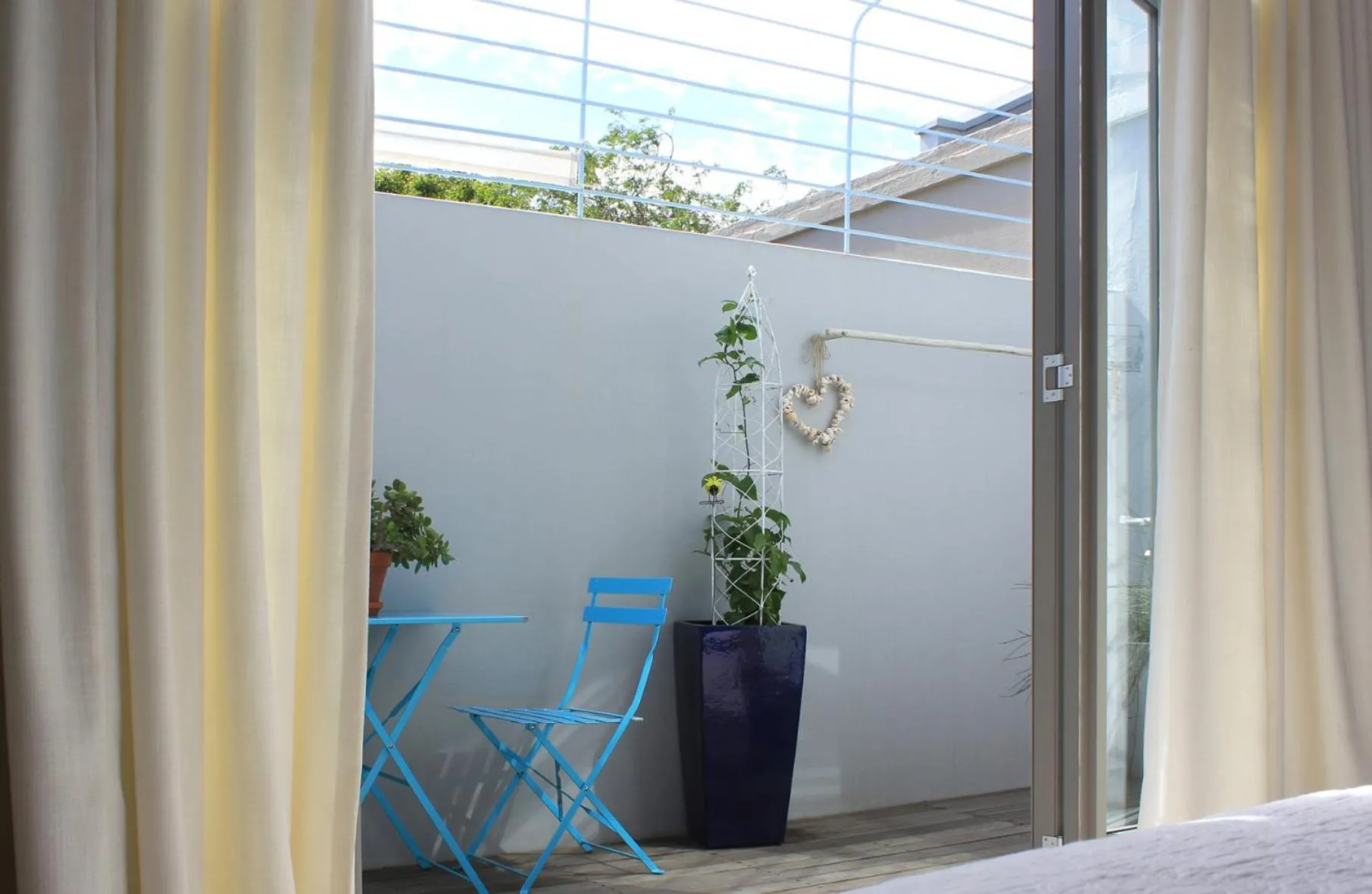 Balcony/Terrace in Himmelblau Boutique Bed and Breakfast