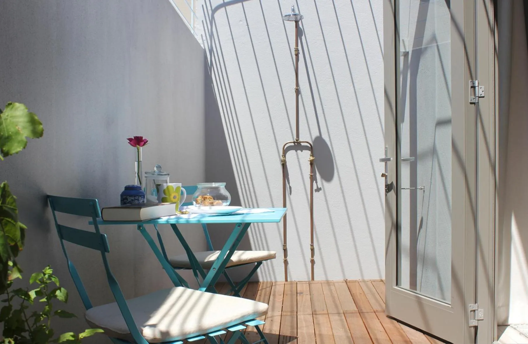 Shower in Himmelblau Boutique Bed and Breakfast