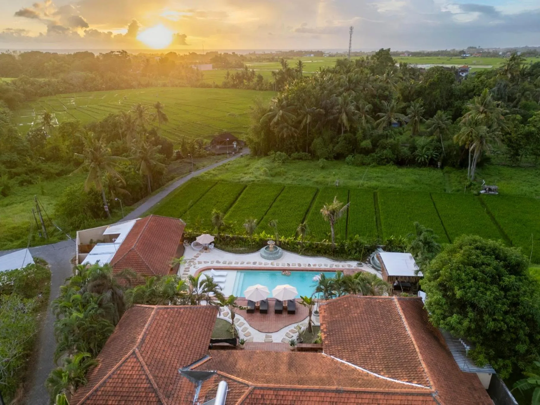 Property building in Cabana Kedungu Villa Tabanan by Ini Vie Hospitality