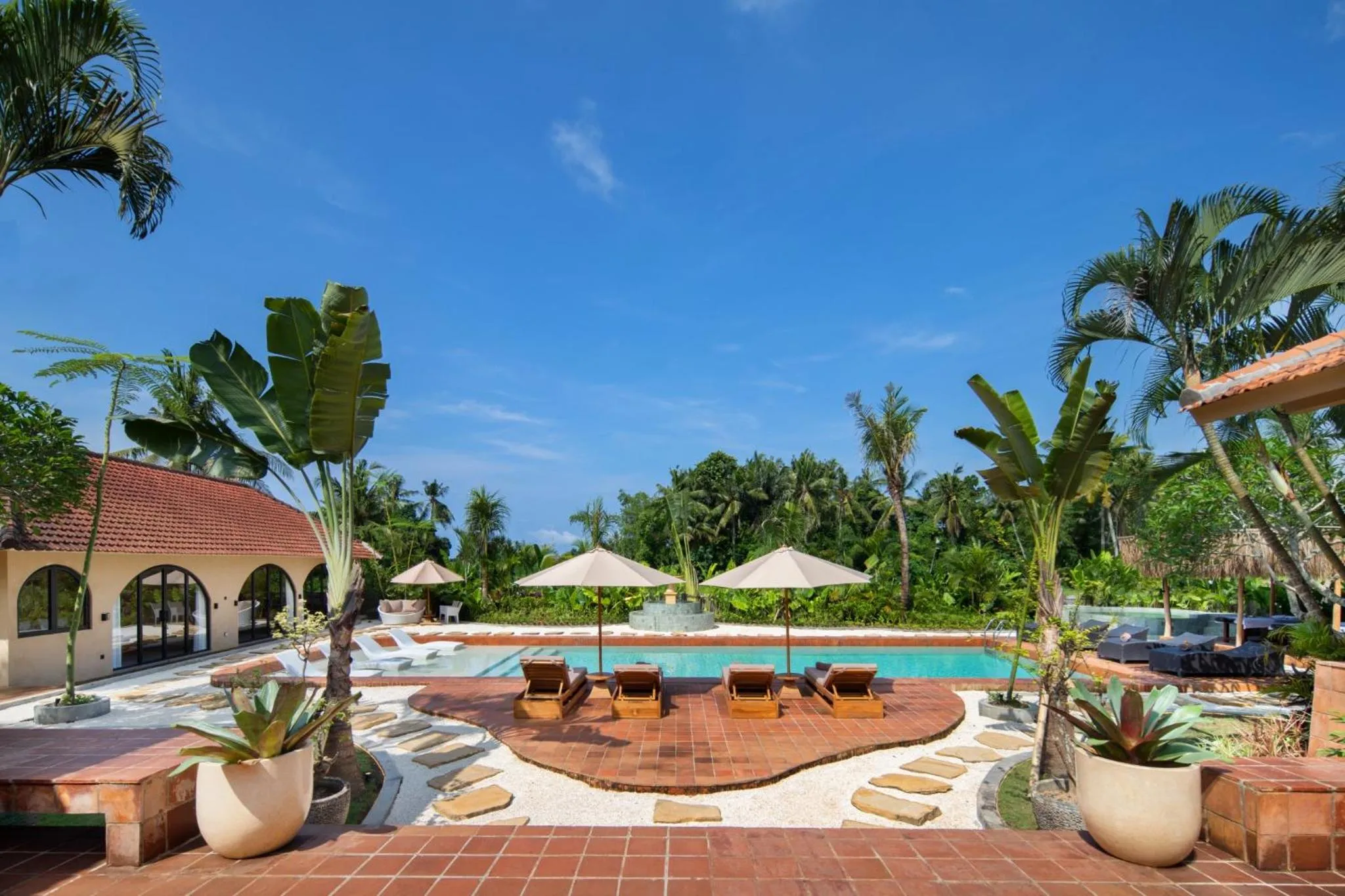 Swimming pool in Cabana Kedungu Villa Tabanan by Ini Vie Hospitality