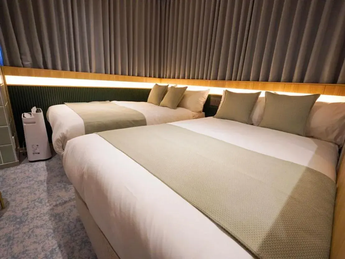 Bed in The GALA Hotel Umeda Bed in The GALA Hotel Umeda