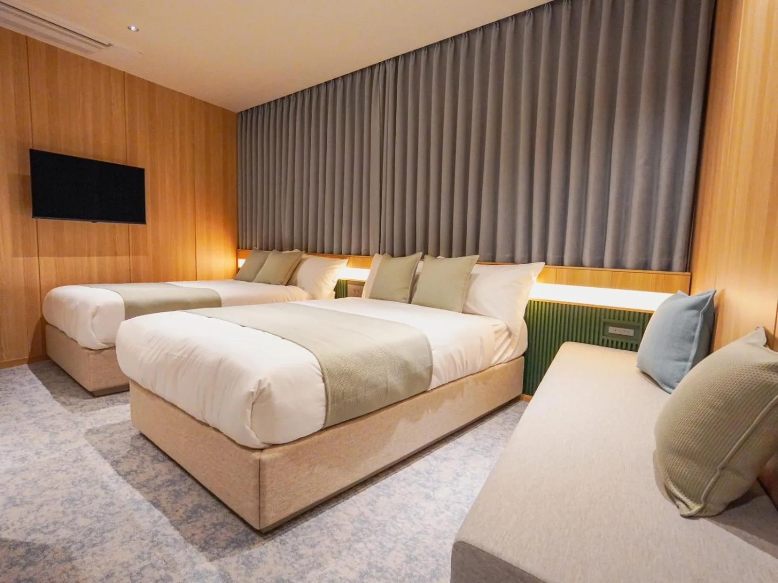 Bed in The GALA Hotel Umeda
