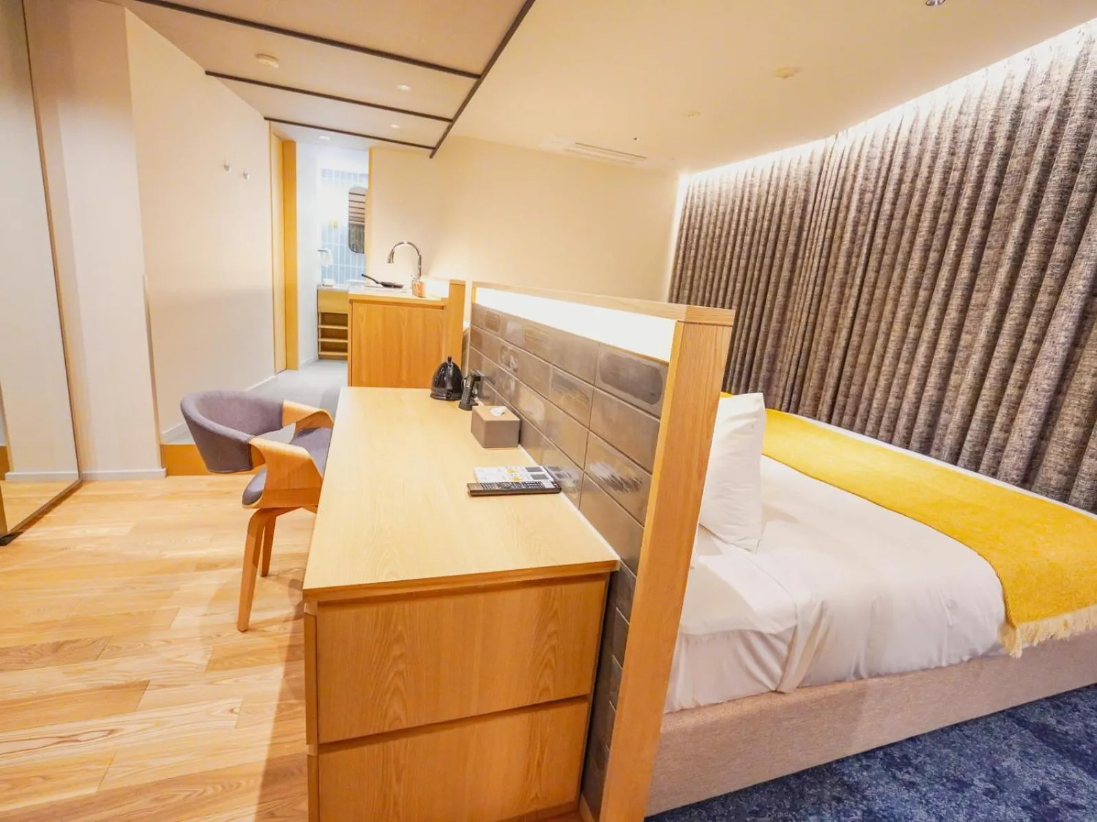 Photo of the whole room, Bed in The GALA Hotel Umeda