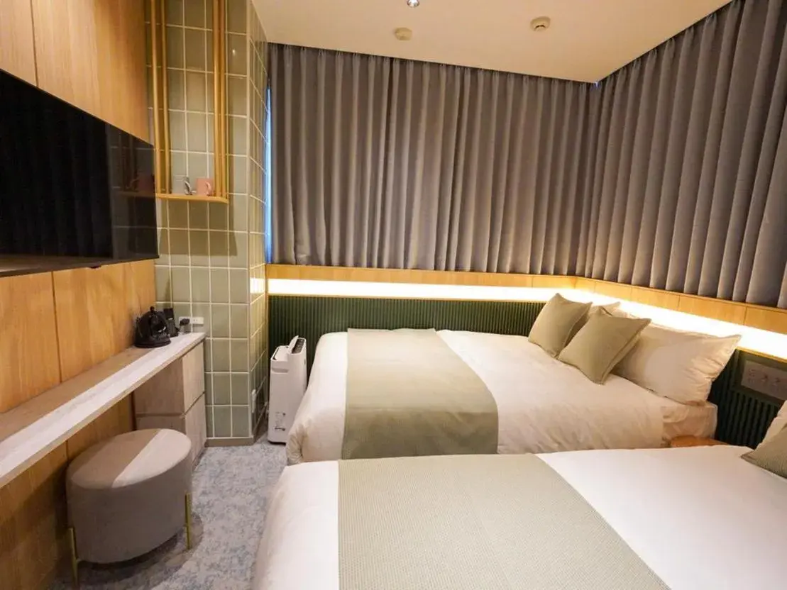 Bed in The GALA Hotel Umeda Bed in The GALA Hotel Umeda