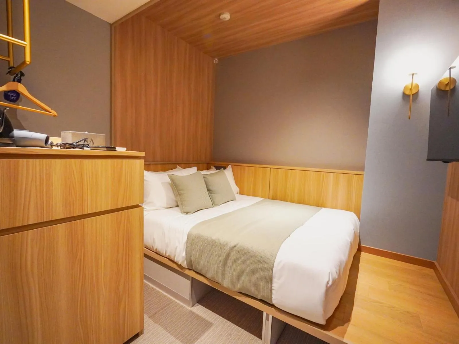 Bed in The GALA Hotel Umeda