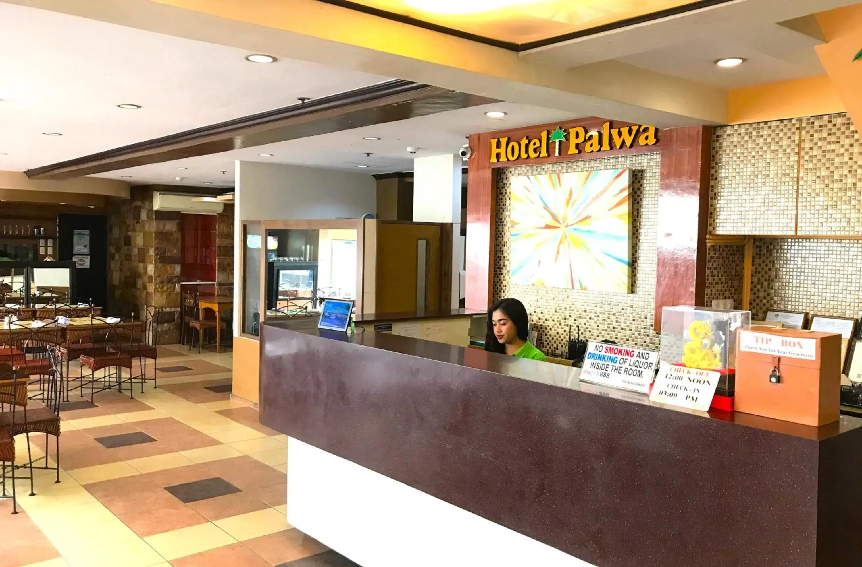Lobby or reception in Hotel Palwa Lobby or reception in Hotel Palwa