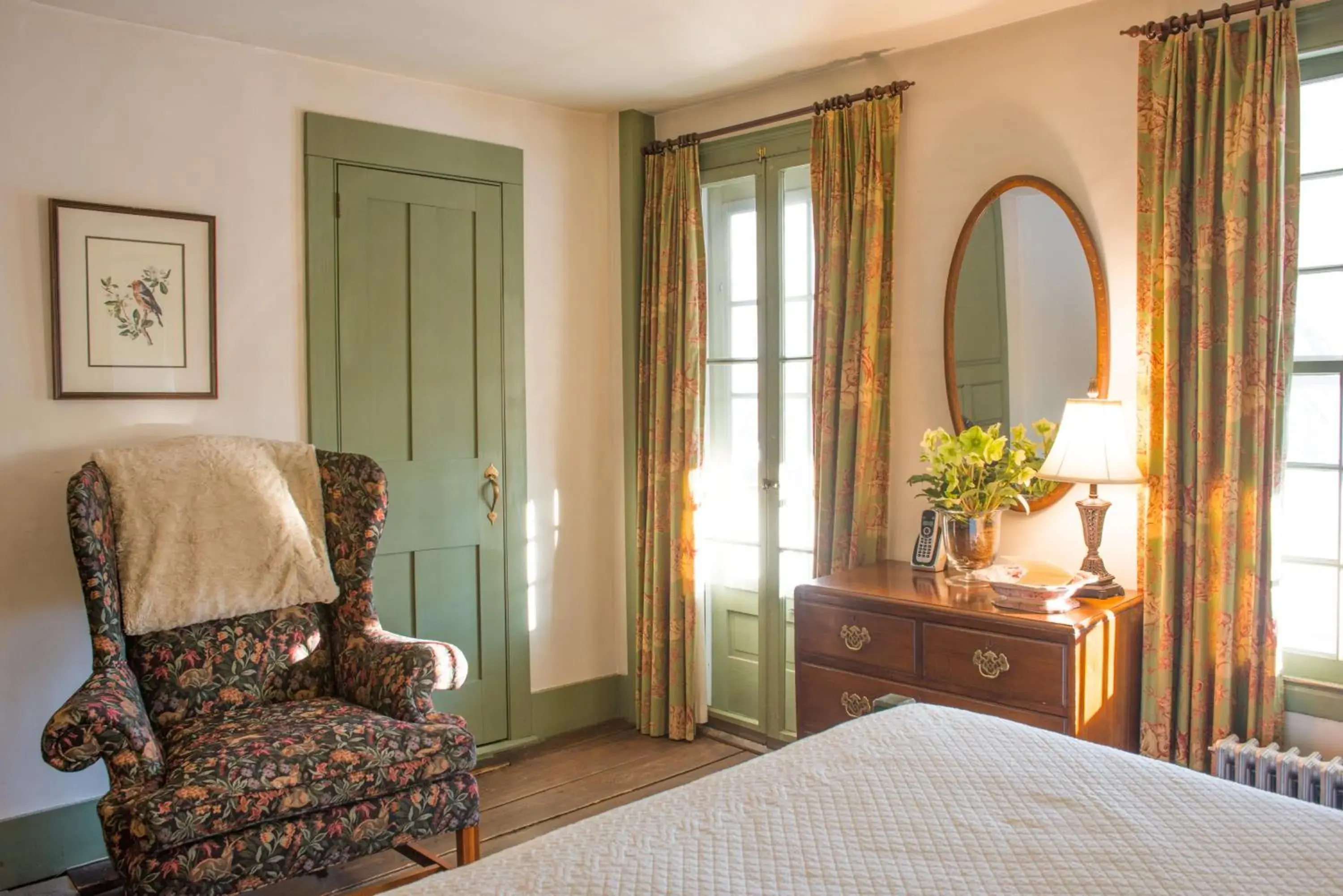 Queen Room with Balcony and Fireplace - single occupancy in The Old Inn On The Green Queen Room with Balcony and Fireplace - single occupancy in The Old Inn On The Green