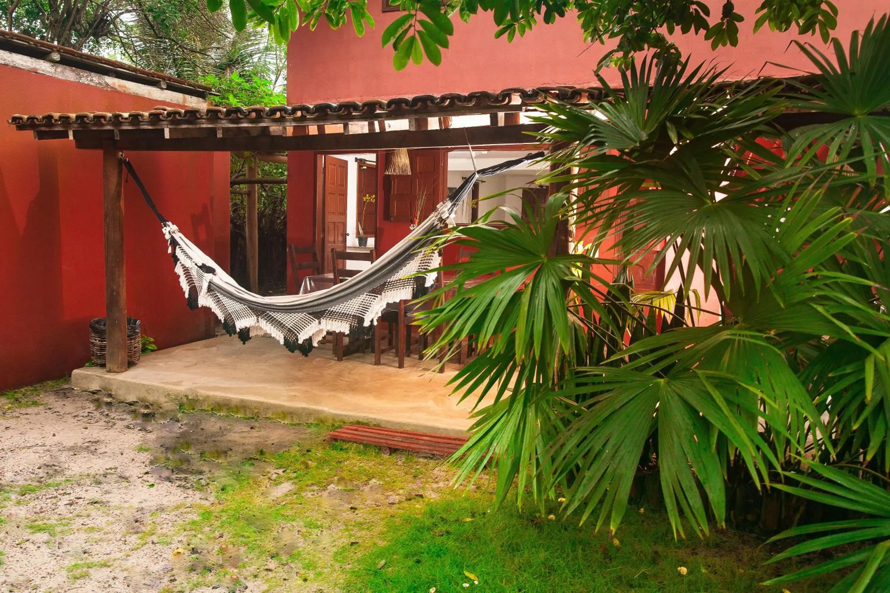 Patio in Pousada Do Guga