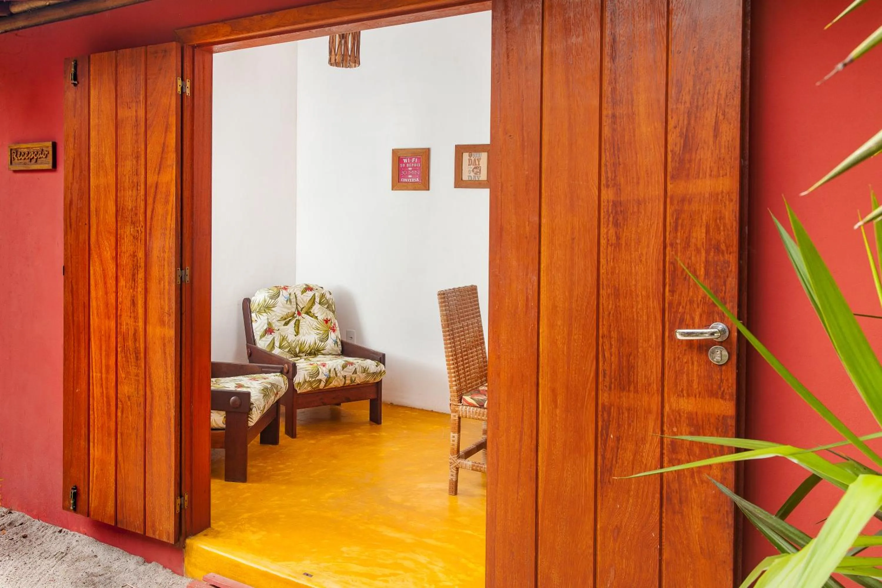 Lobby or reception in Pousada Do Guga