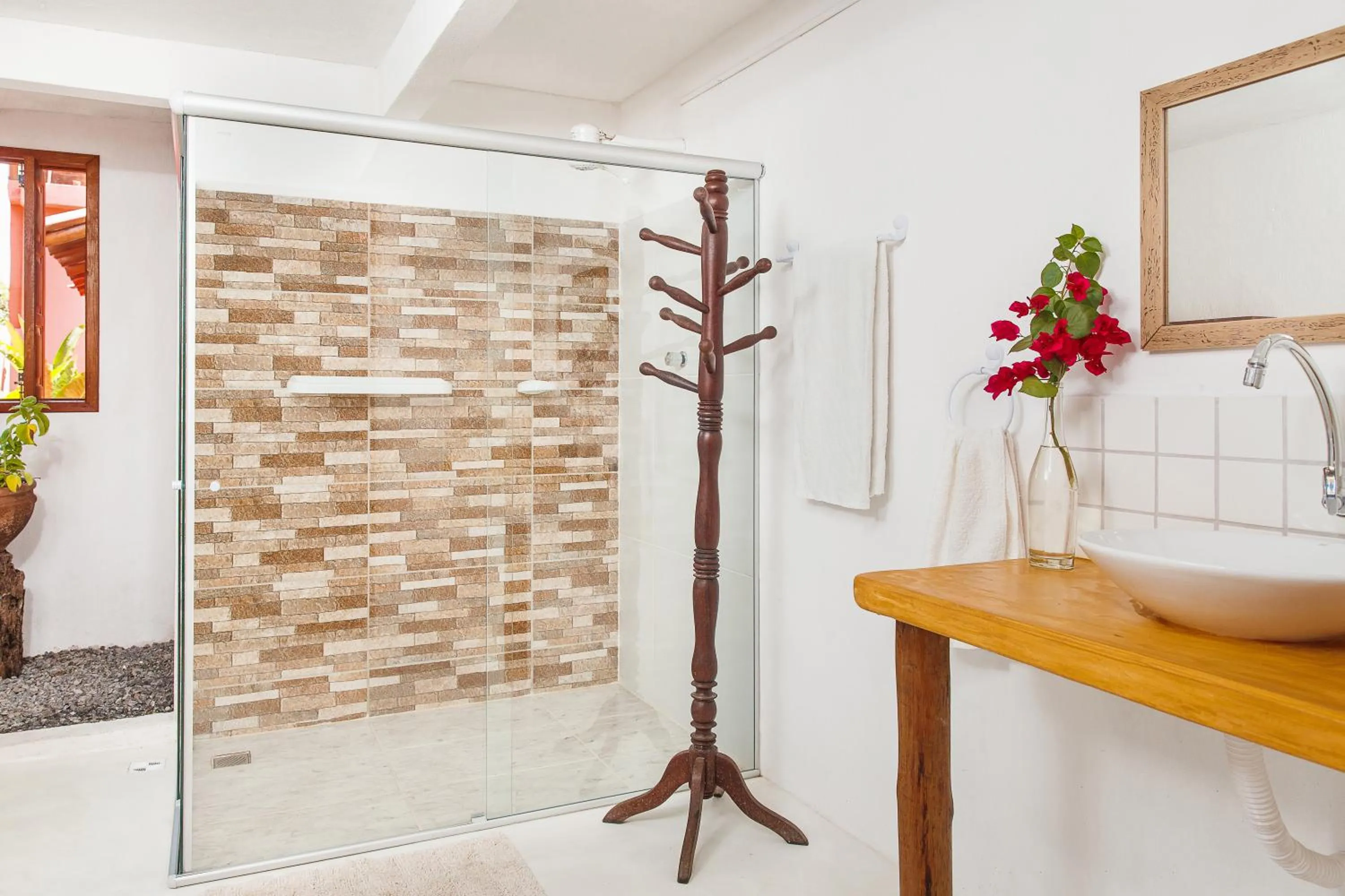 Bathroom in Pousada Do Guga