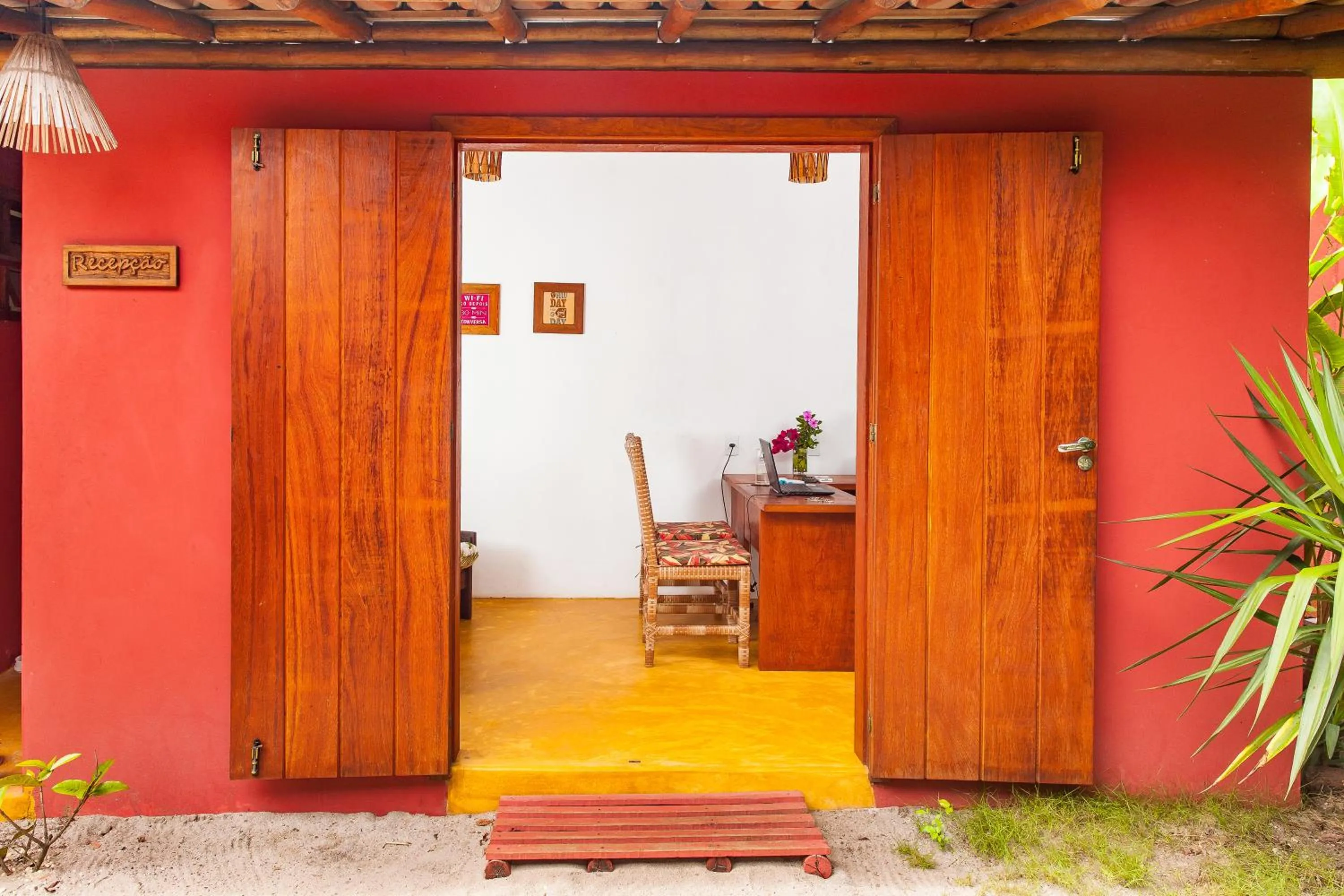 Lobby or reception in Pousada Do Guga