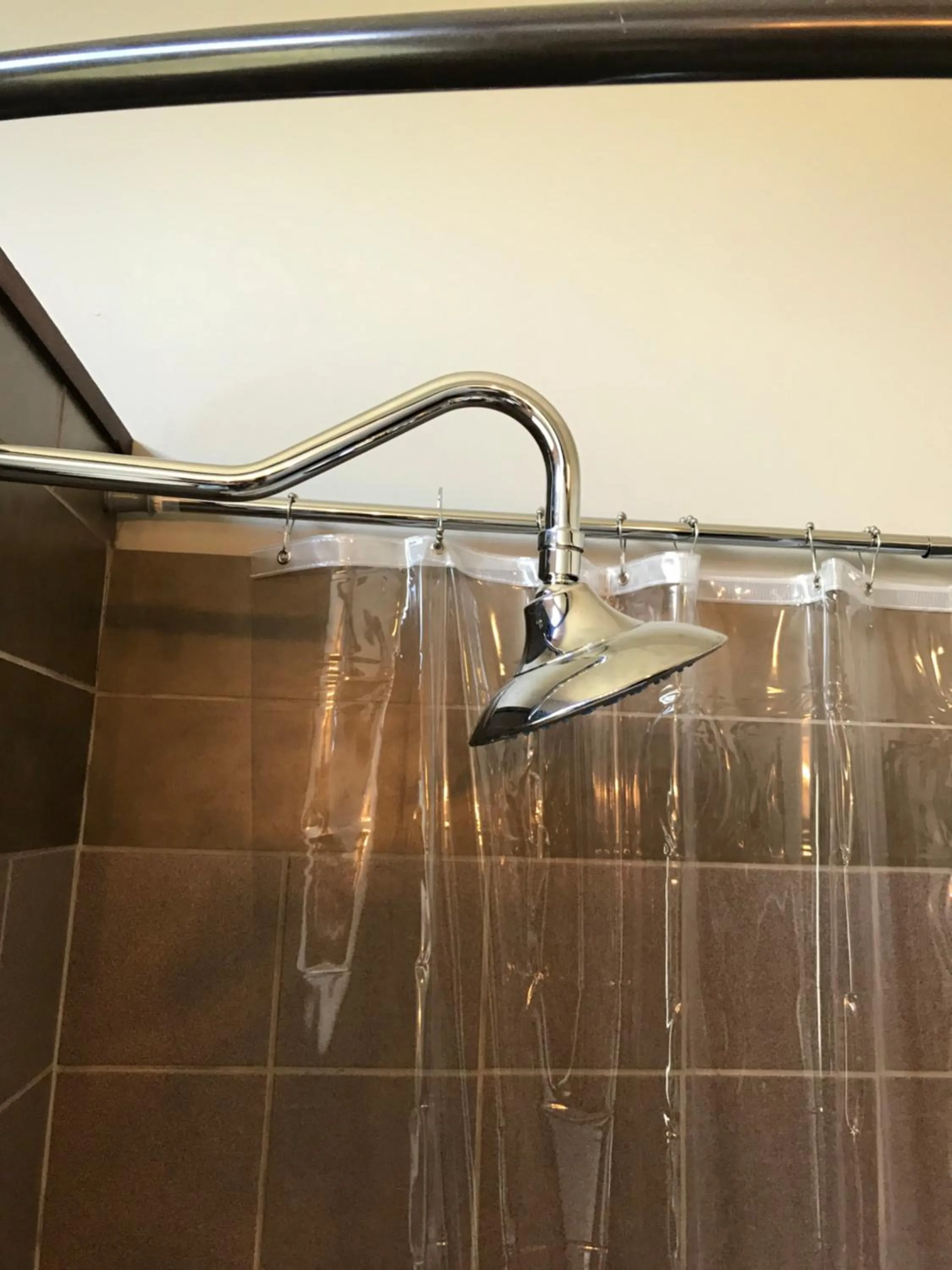 Shower in Mowat Landing Cottages