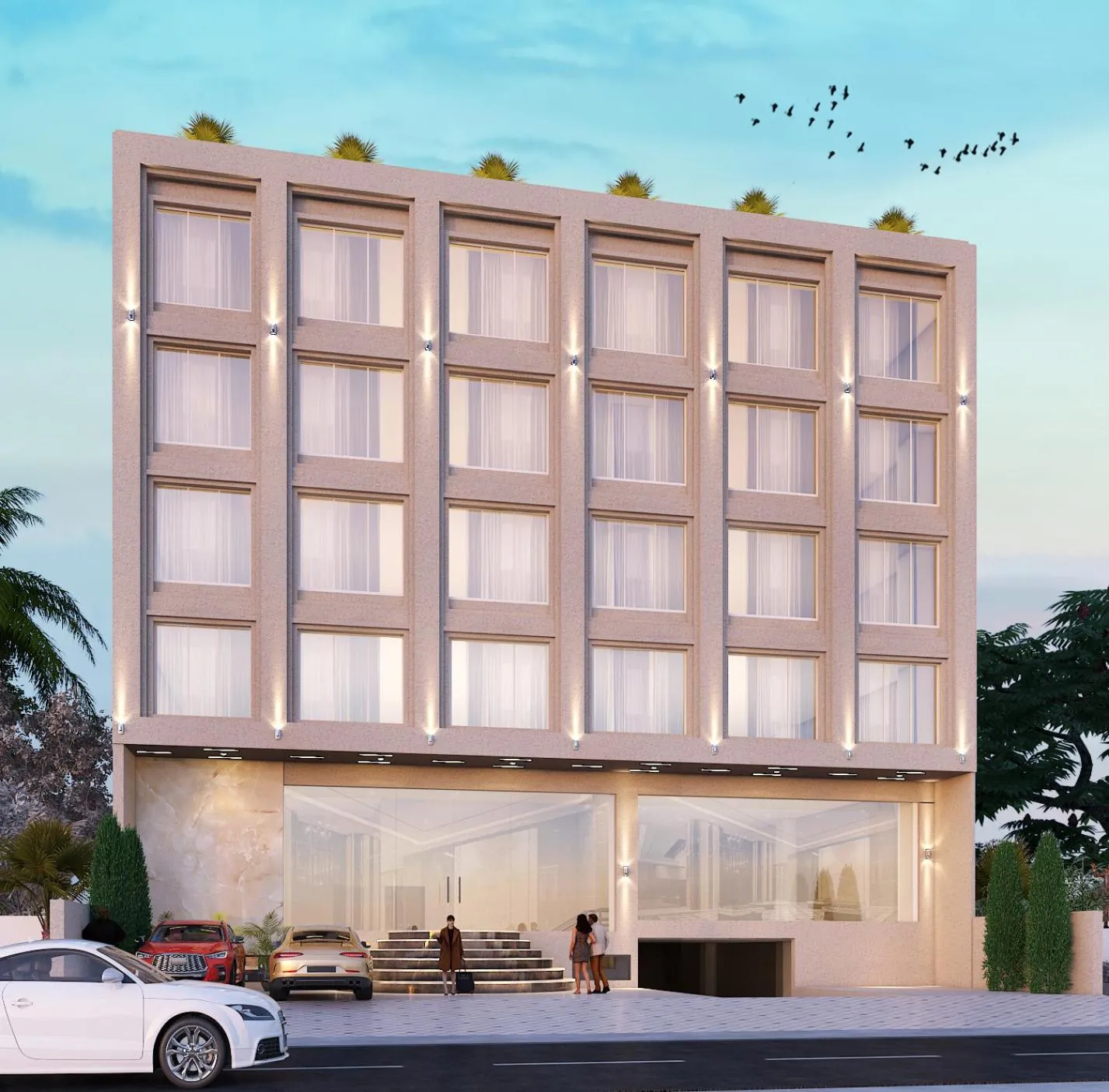 Property building in Zone Connect by The Park Prayagraj