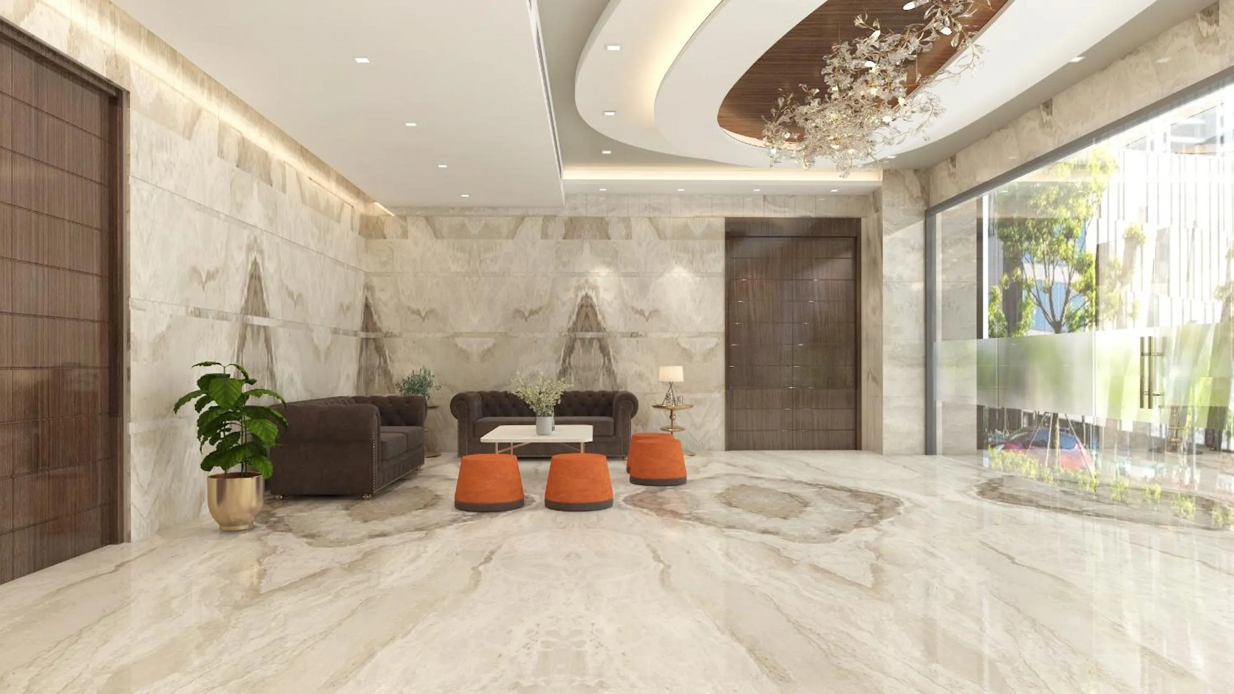 Communal lounge/ TV room in Zone Connect by The Park Prayagraj