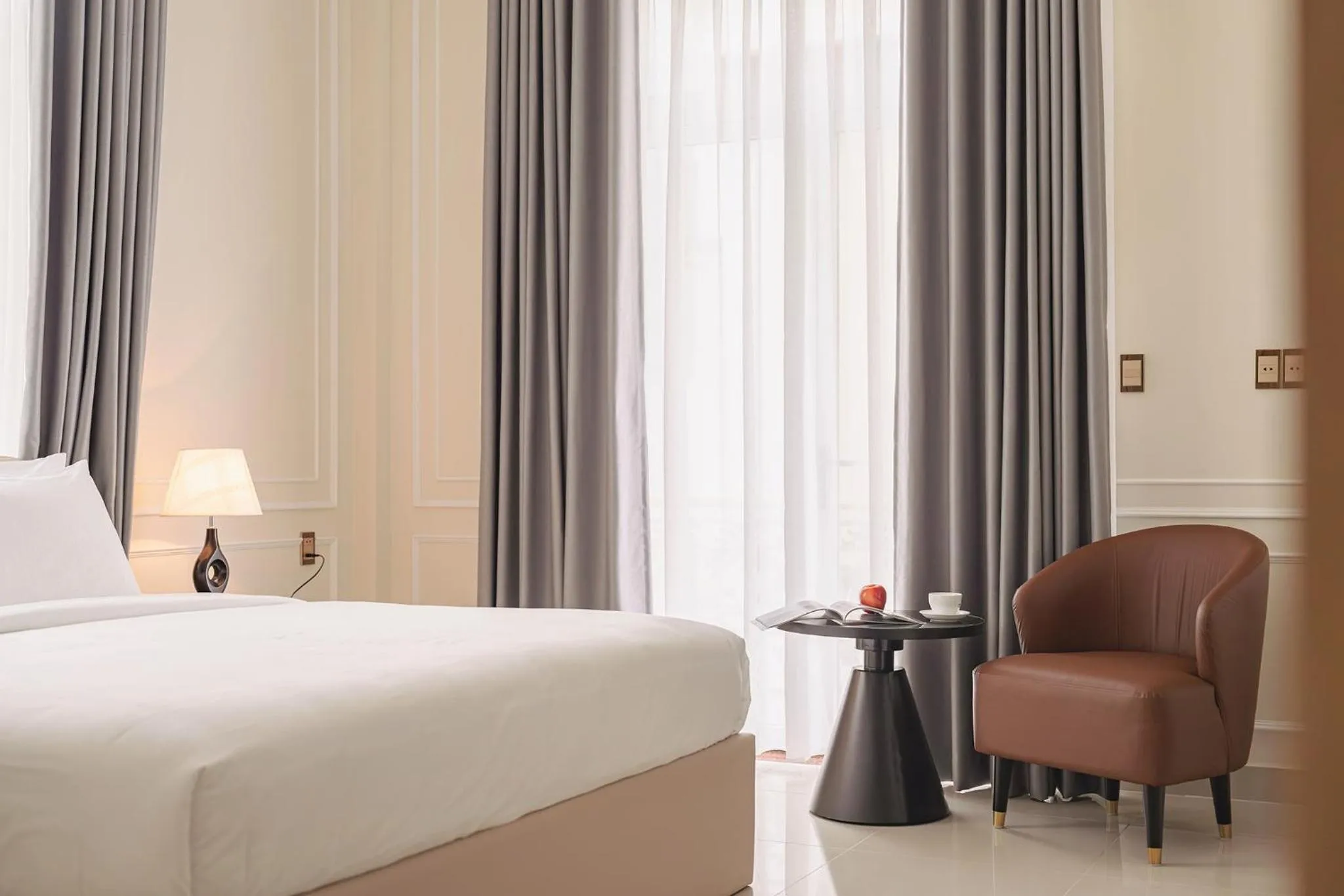 Area and facilities, Bed in The One Da Lat Hotel