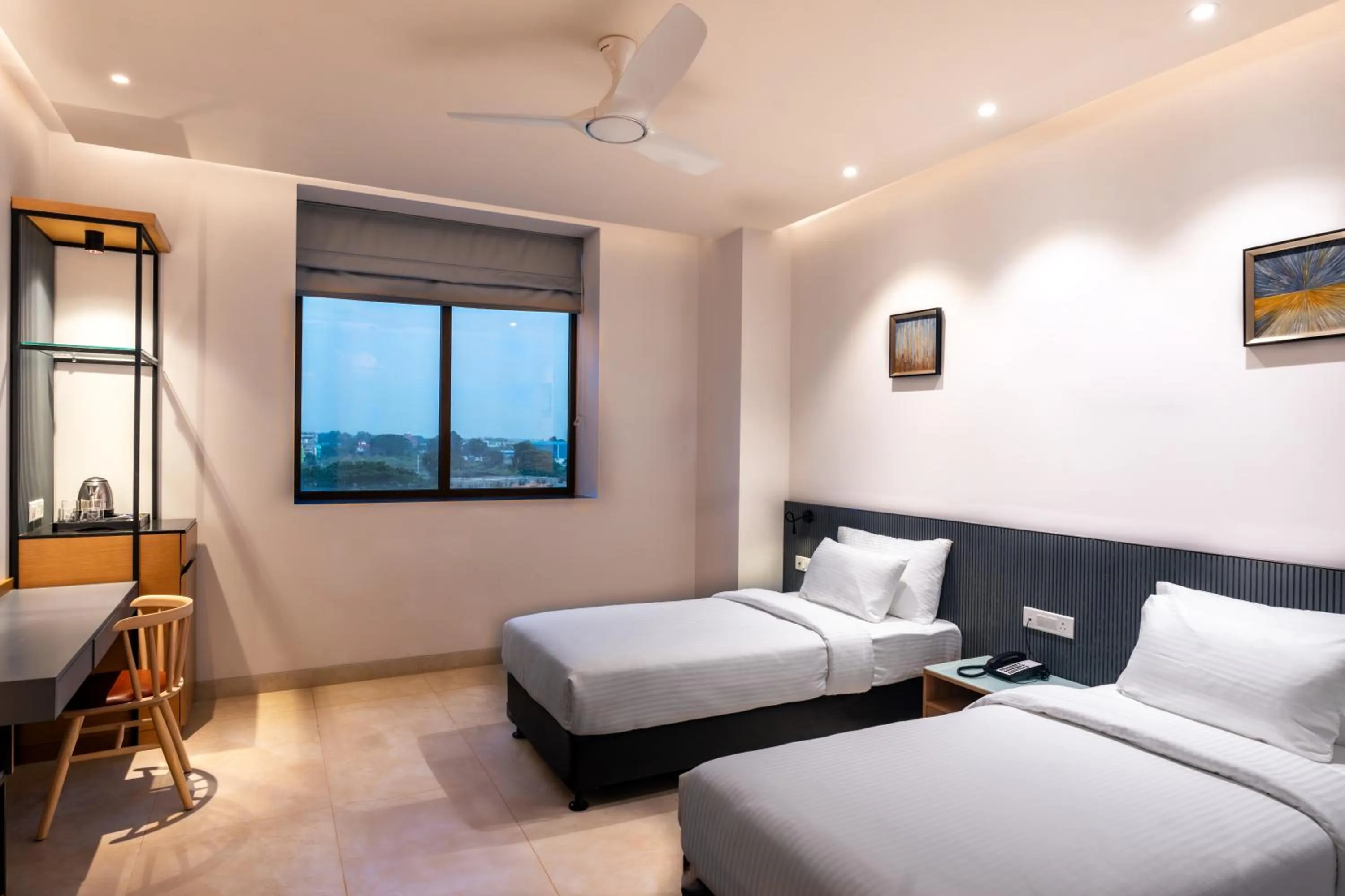 Bed in Krishna's courtyard Hotel & Convention