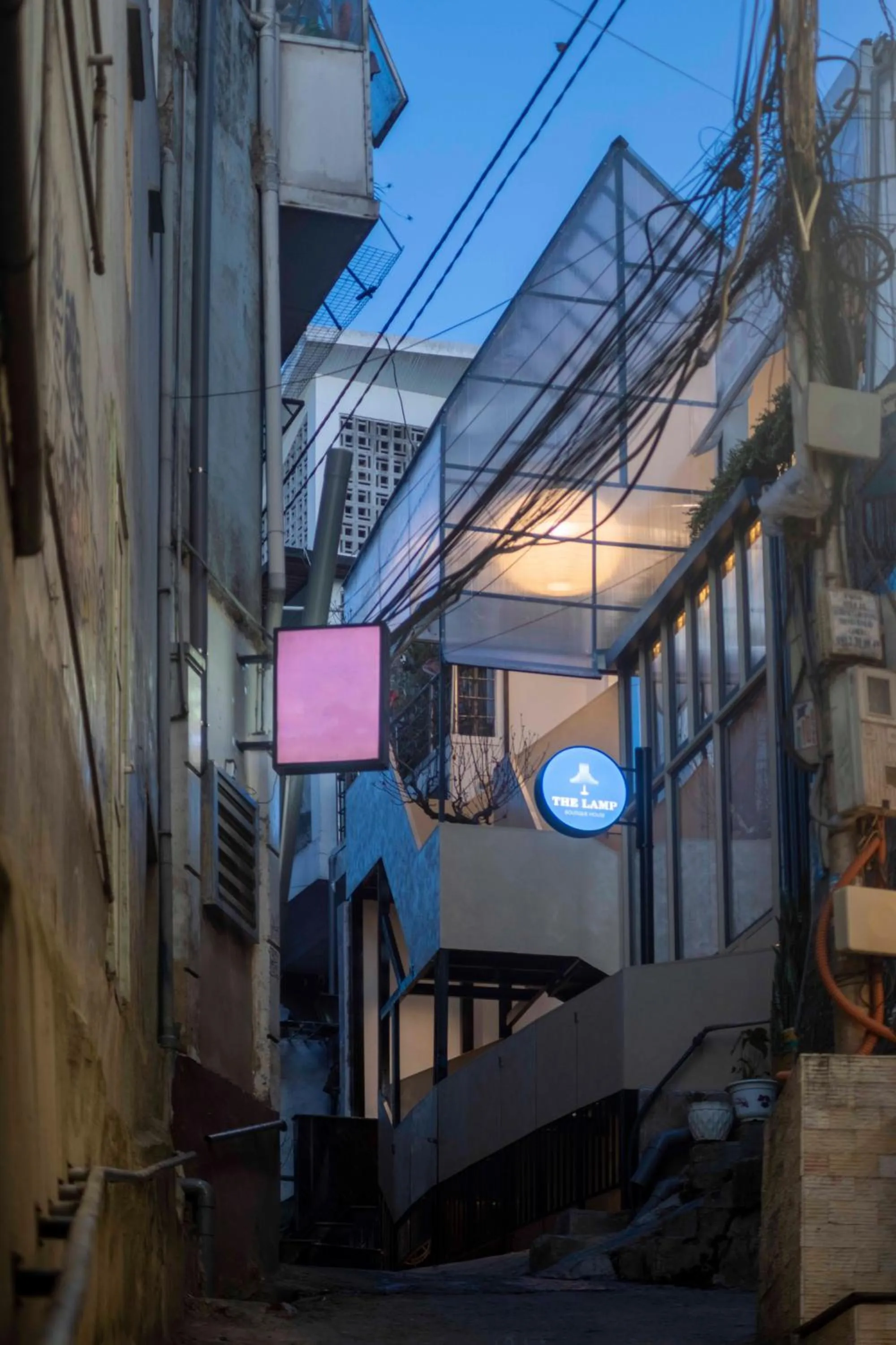 Off site in The Lamp Boutique House