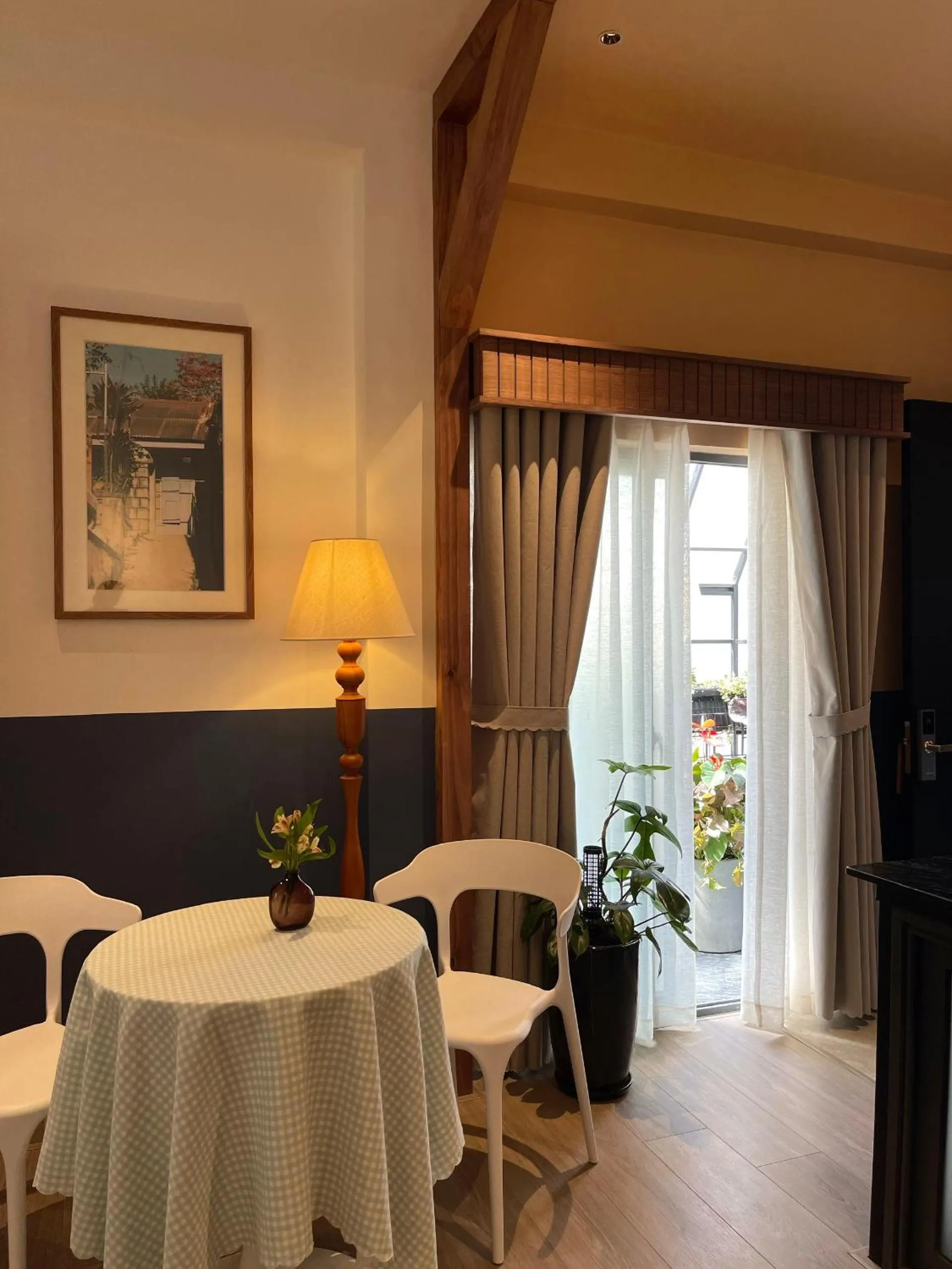 Balcony/Terrace in The Lamp Boutique House