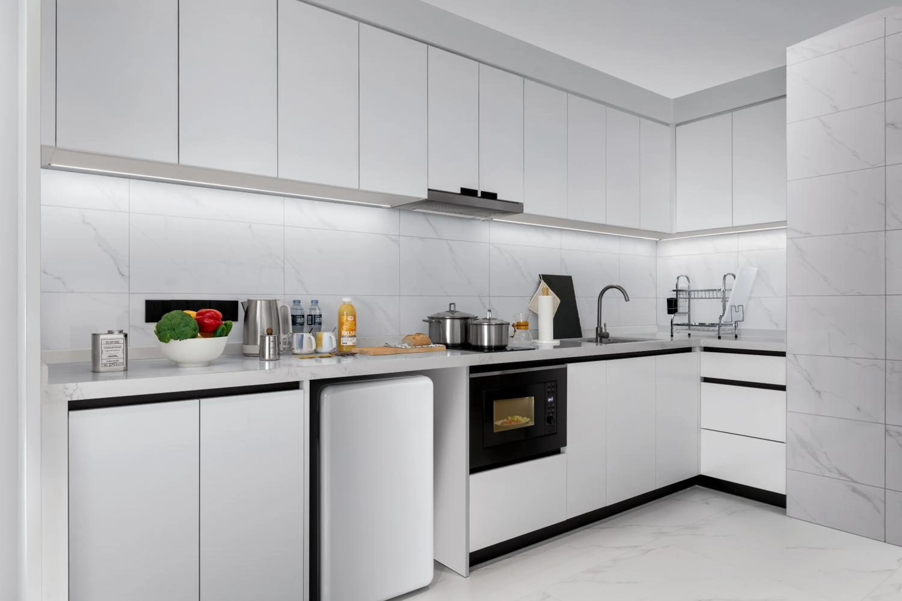 kitchen in Citadines Guanghua Chengdu